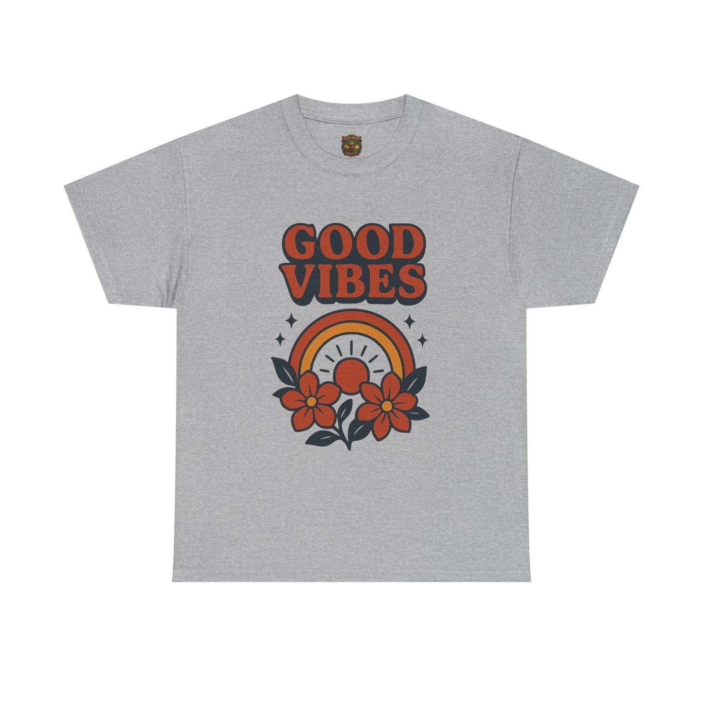 Good Vibes T-Shirt | Positive Typography Tee