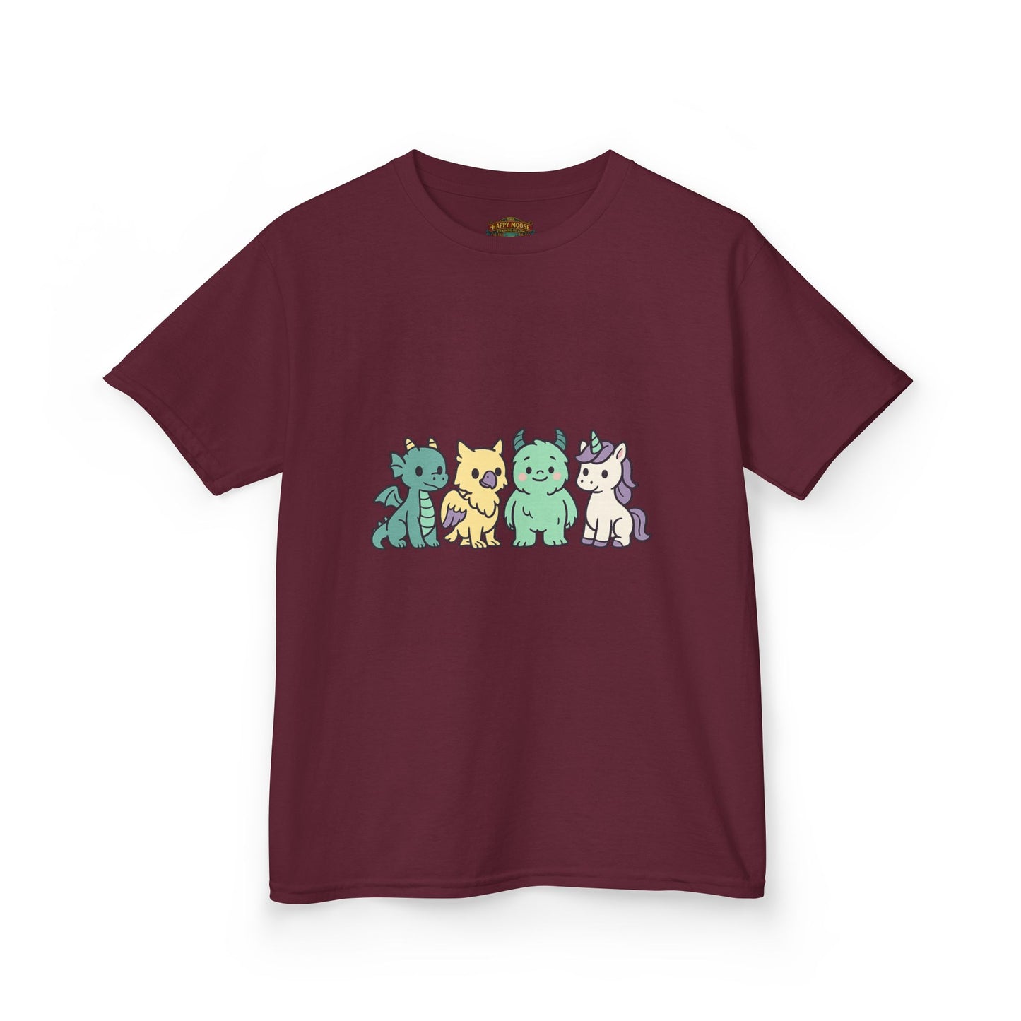 Kids Cat Crew T‑Shirt — Cute Pastel Kittens Graphic Tee for Children
