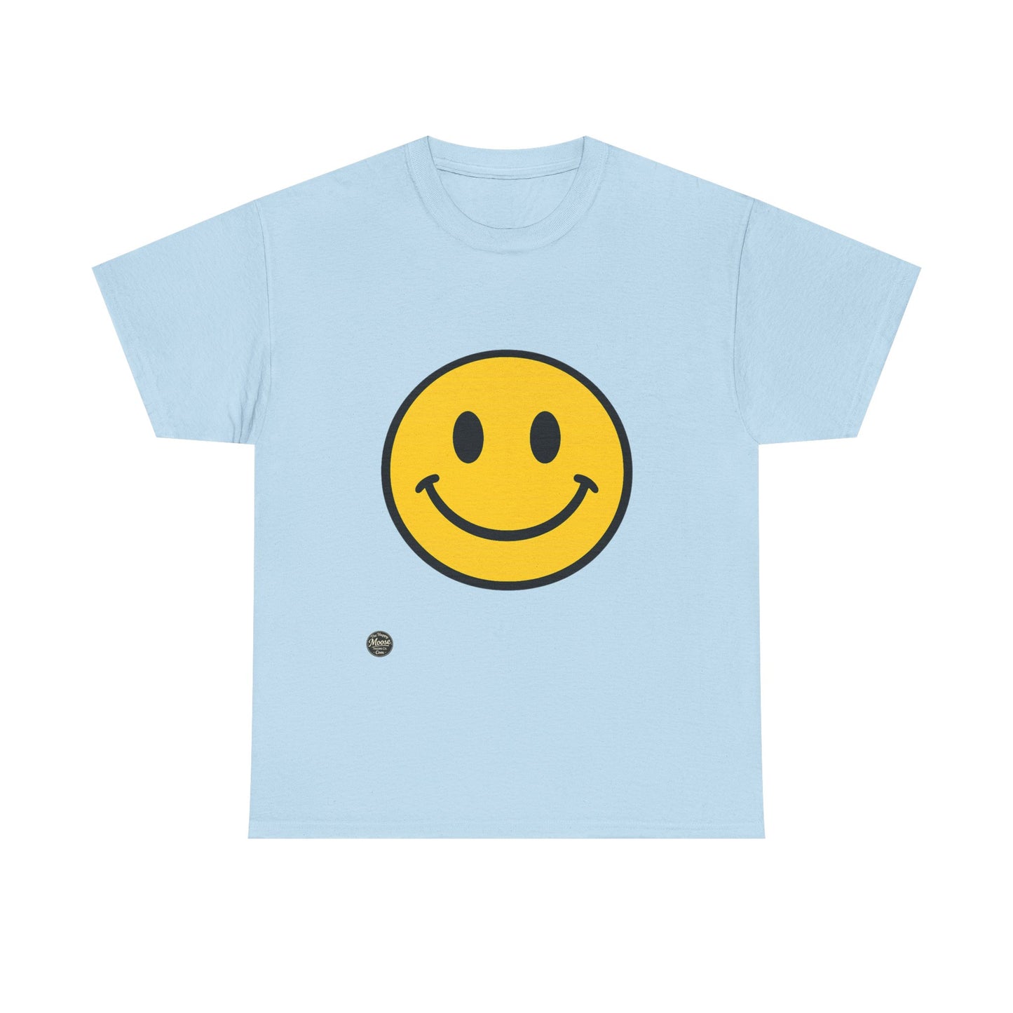 Smiley Face Graphic Tee — Retro Happy Emoji T-Shirt