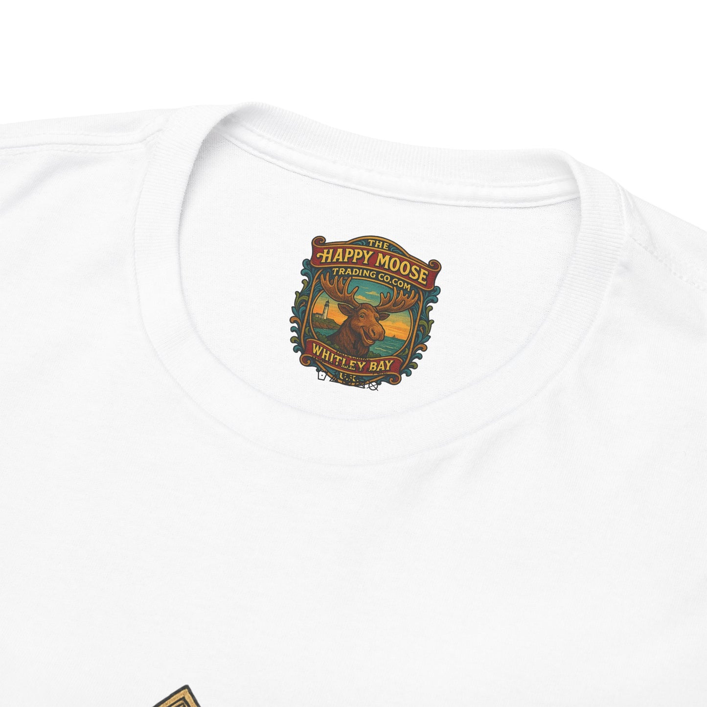 Moose Portrait T-Shirt — Vintage Animal Couple Graphic Tee