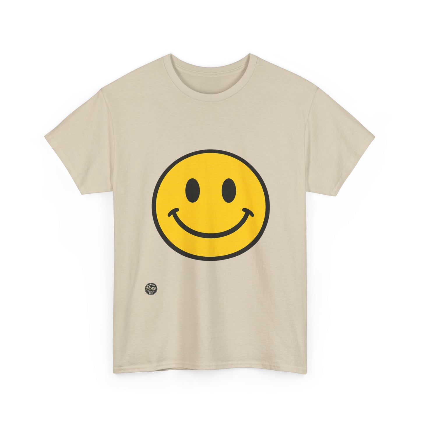 Smiley Face Graphic Tee — Retro Happy Emoji T-Shirt