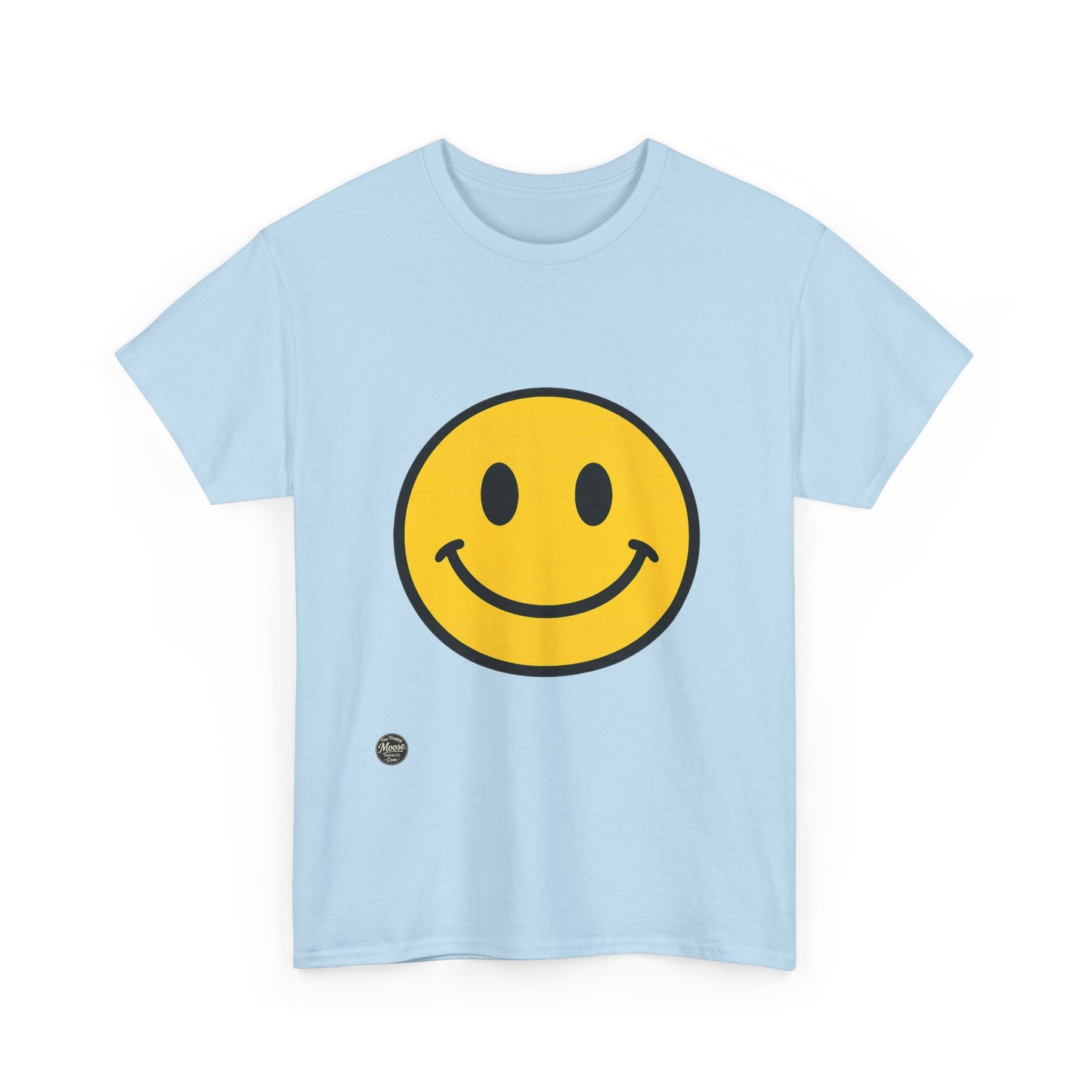 Smiley Face Graphic Tee — Retro Happy Emoji T-Shirt