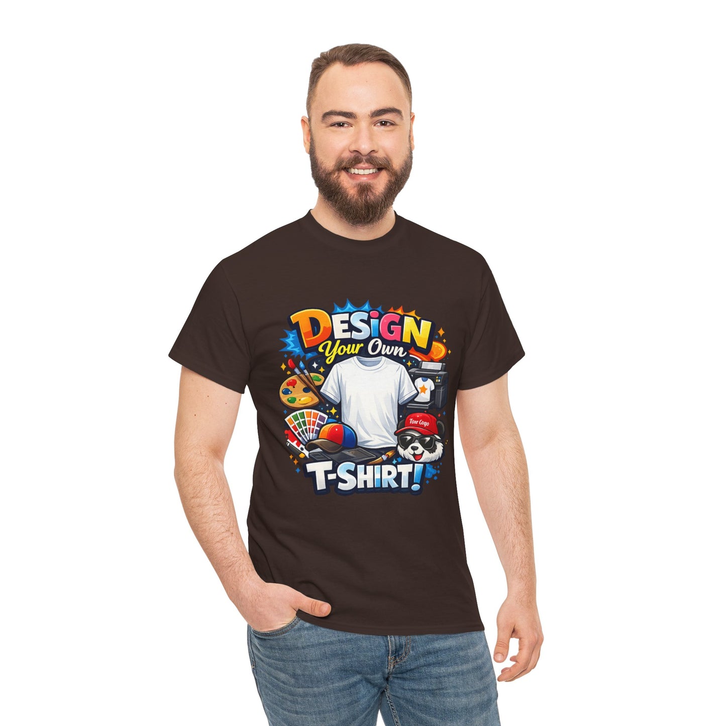 Custom 'Design Your Own' T-Shirt — Personalized Graphic Tee (Front Print)