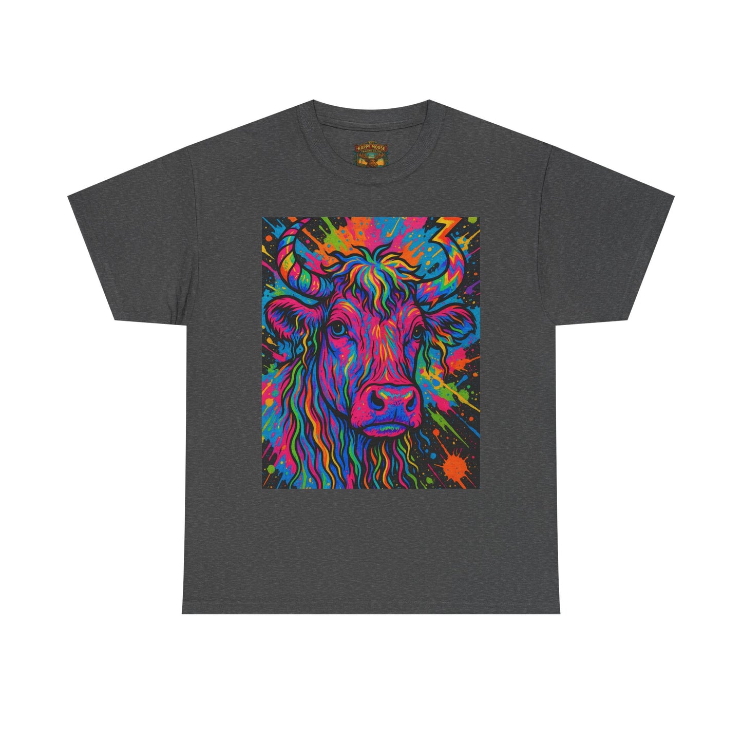 Psychedelic Cow Art Tee