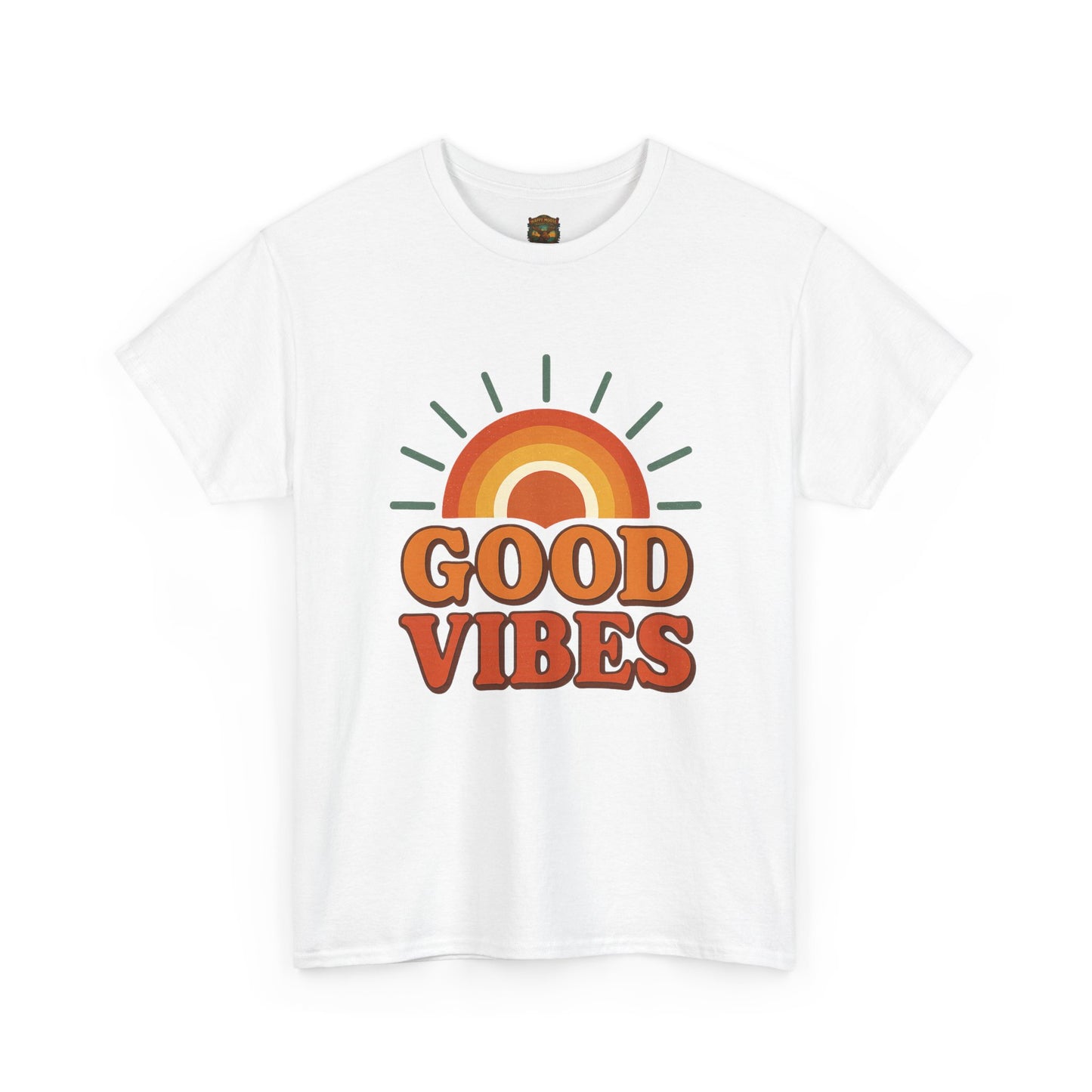 Good Vibes T-Shirt | Positive Typography Tee