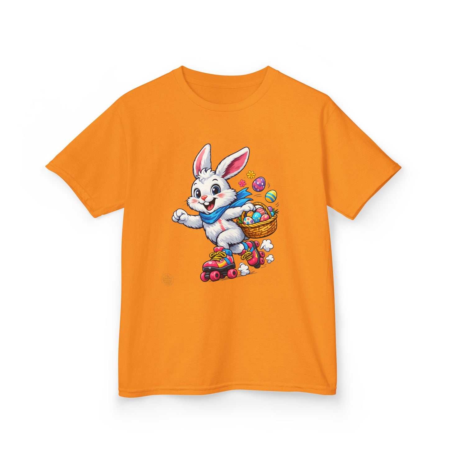 Kids Easter Bunny T-Shirt — Bunny with Easter Eggs Basket