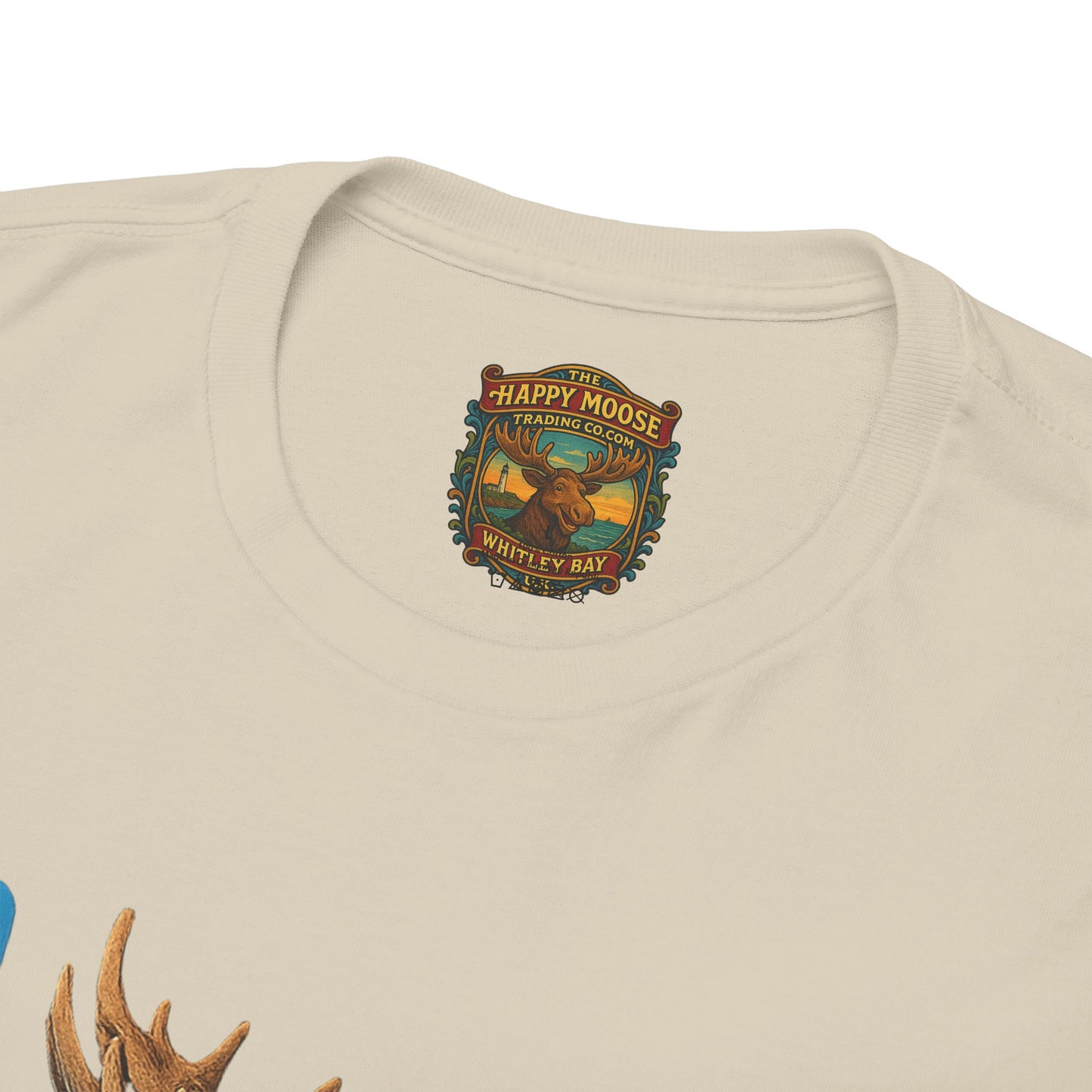 Moose Wars T‑Shirt — Funny Star Wars Inspired Moose with Lightsaber