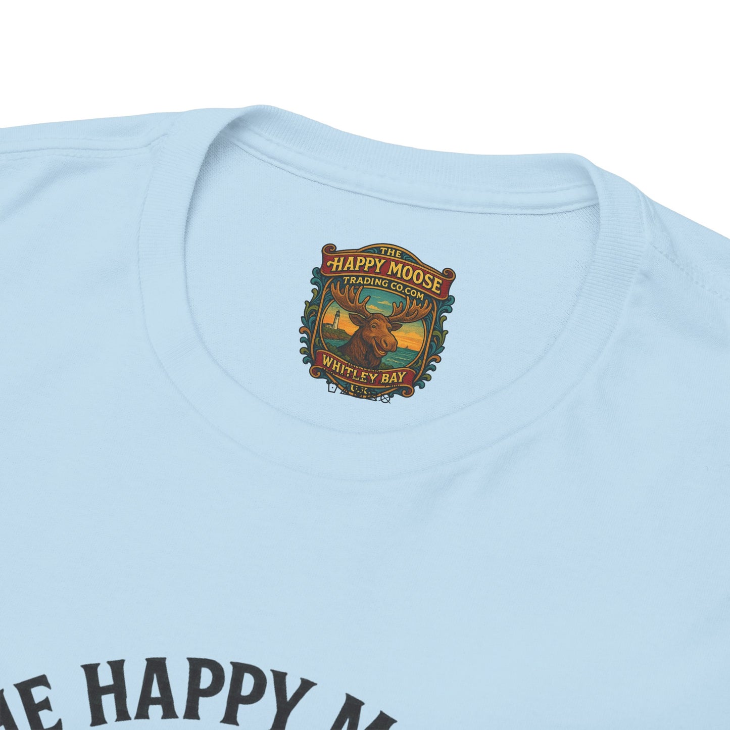 Happy Moose Motorcycle Club Route 66 T-Shirt | Moose Biker Tee