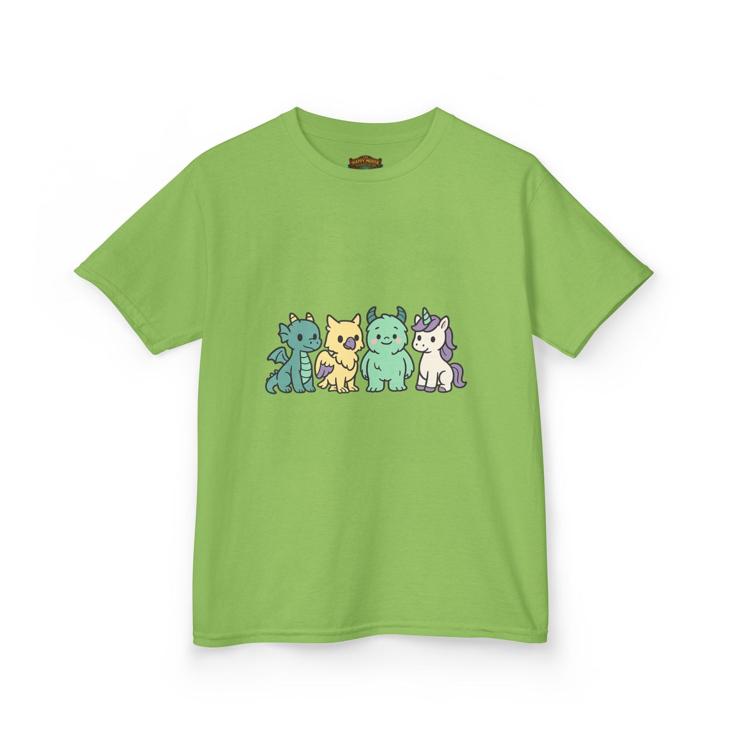 Kids Cat Crew T‑Shirt — Cute Pastel Kittens Graphic Tee for Children