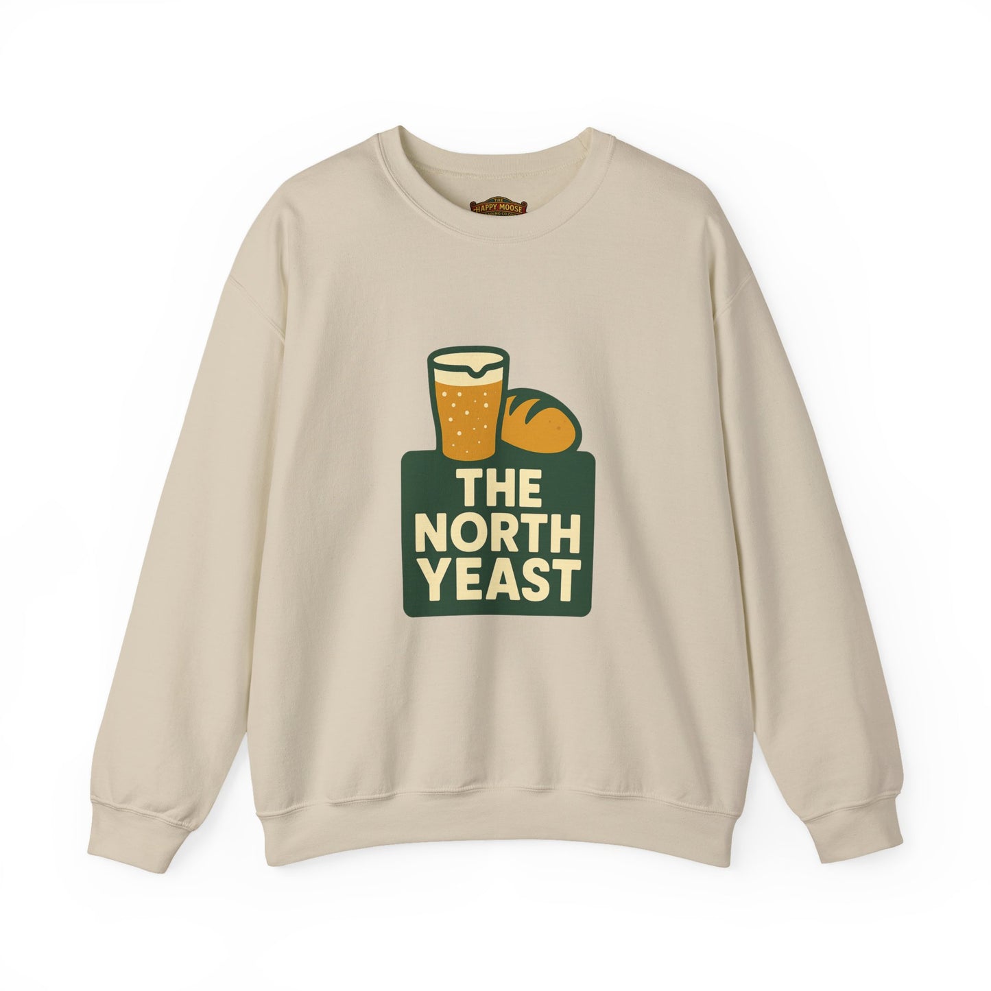 Crewneck Sweatshirt — The North Yeast Beer & Bread Logo