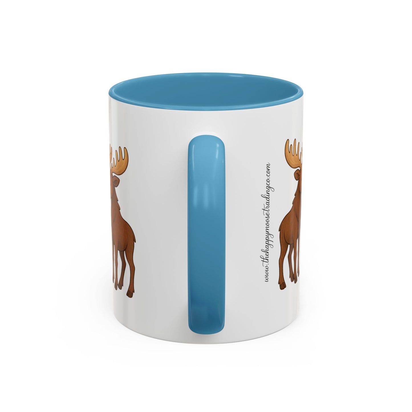 It Moose Be Love Coffee Mug — Cute Romantic Moose Couples Accent Mug (11/15oz)