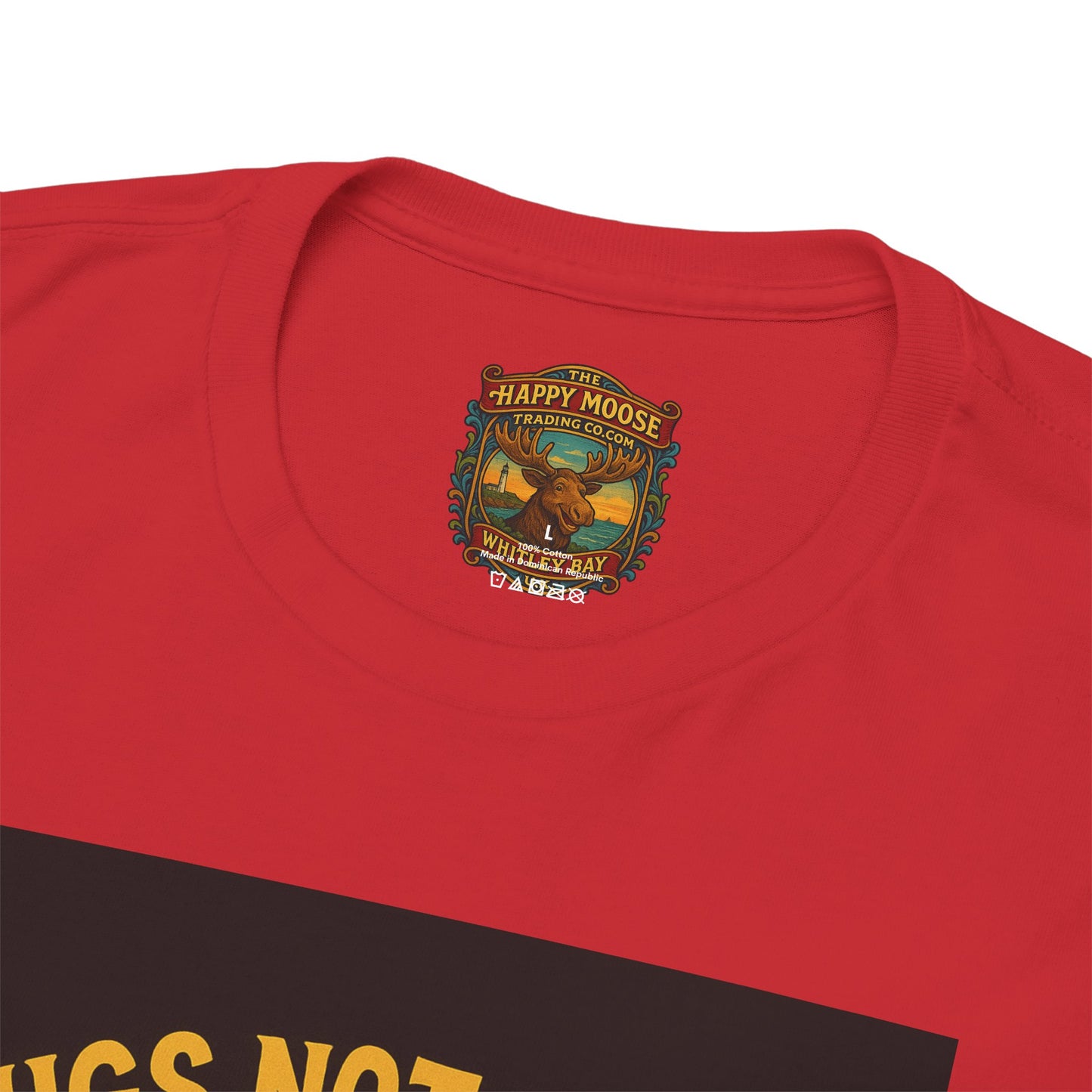 Pugs Not Drugs T-Shirt | Funny Pug Anti-Drug Design