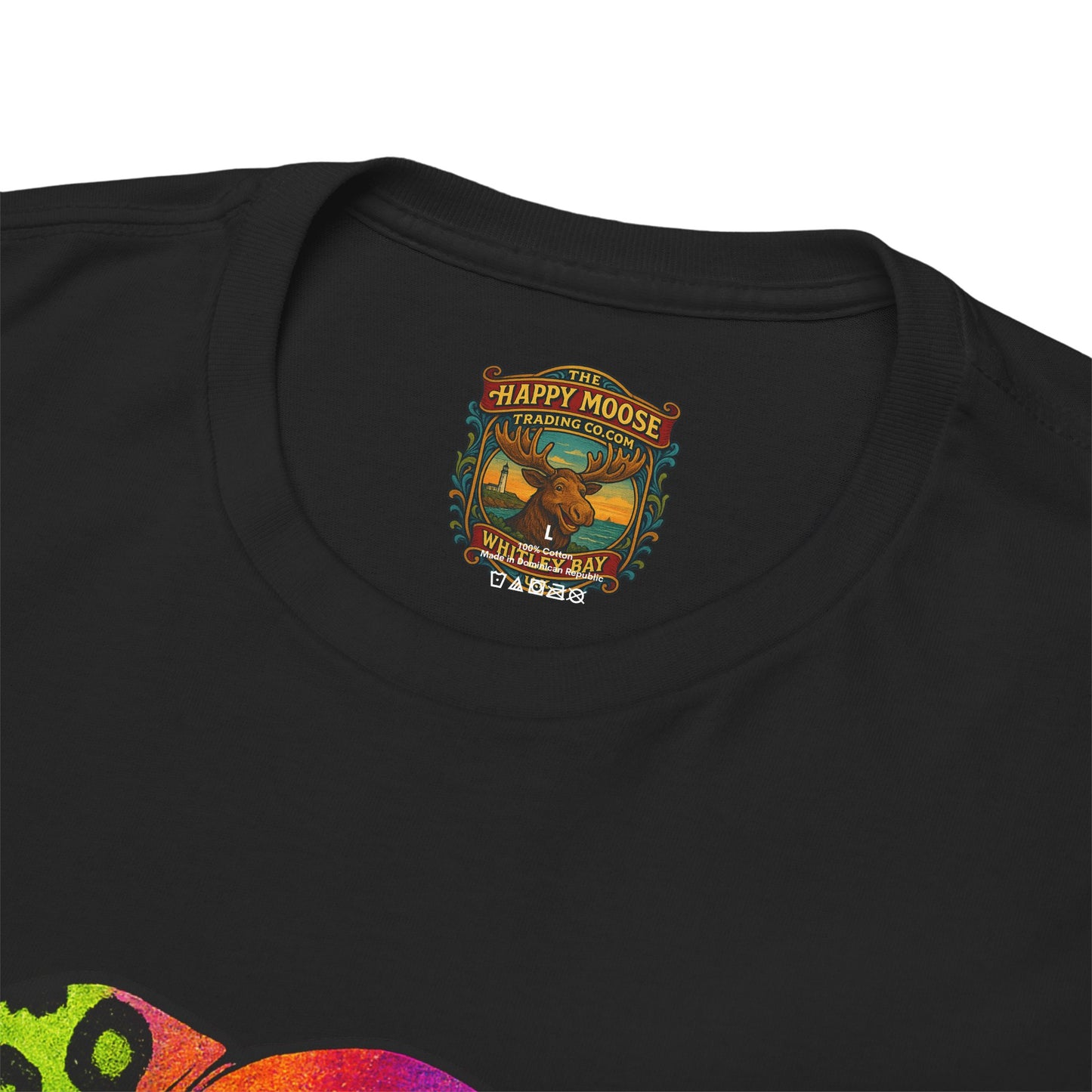 Colorful Leopard Print Elephant T-Shirt