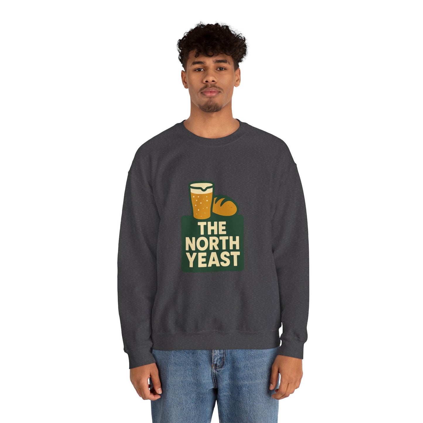 Crewneck Sweatshirt — The North Yeast Beer & Bread Logo
