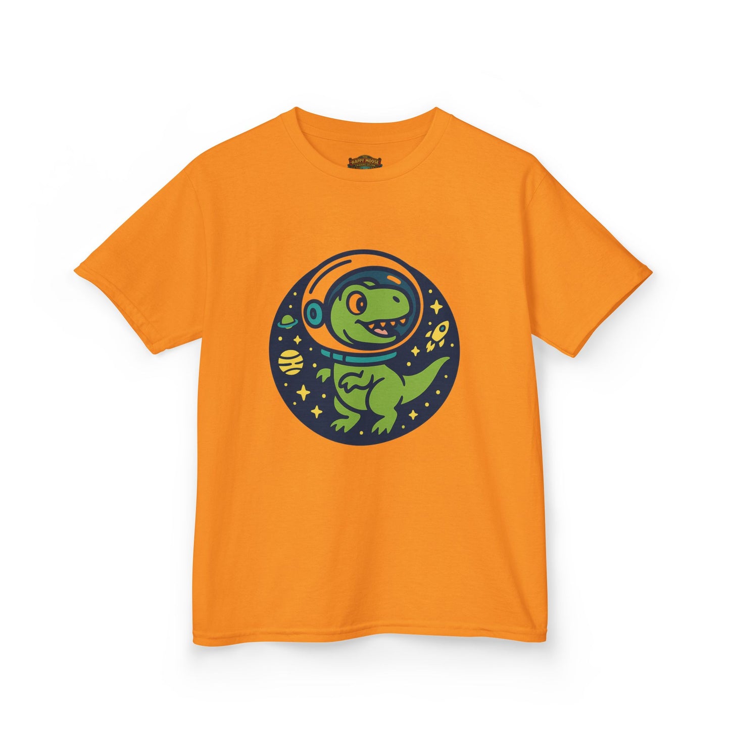 Kids Tee — Space Dino Astronaut Graphic
