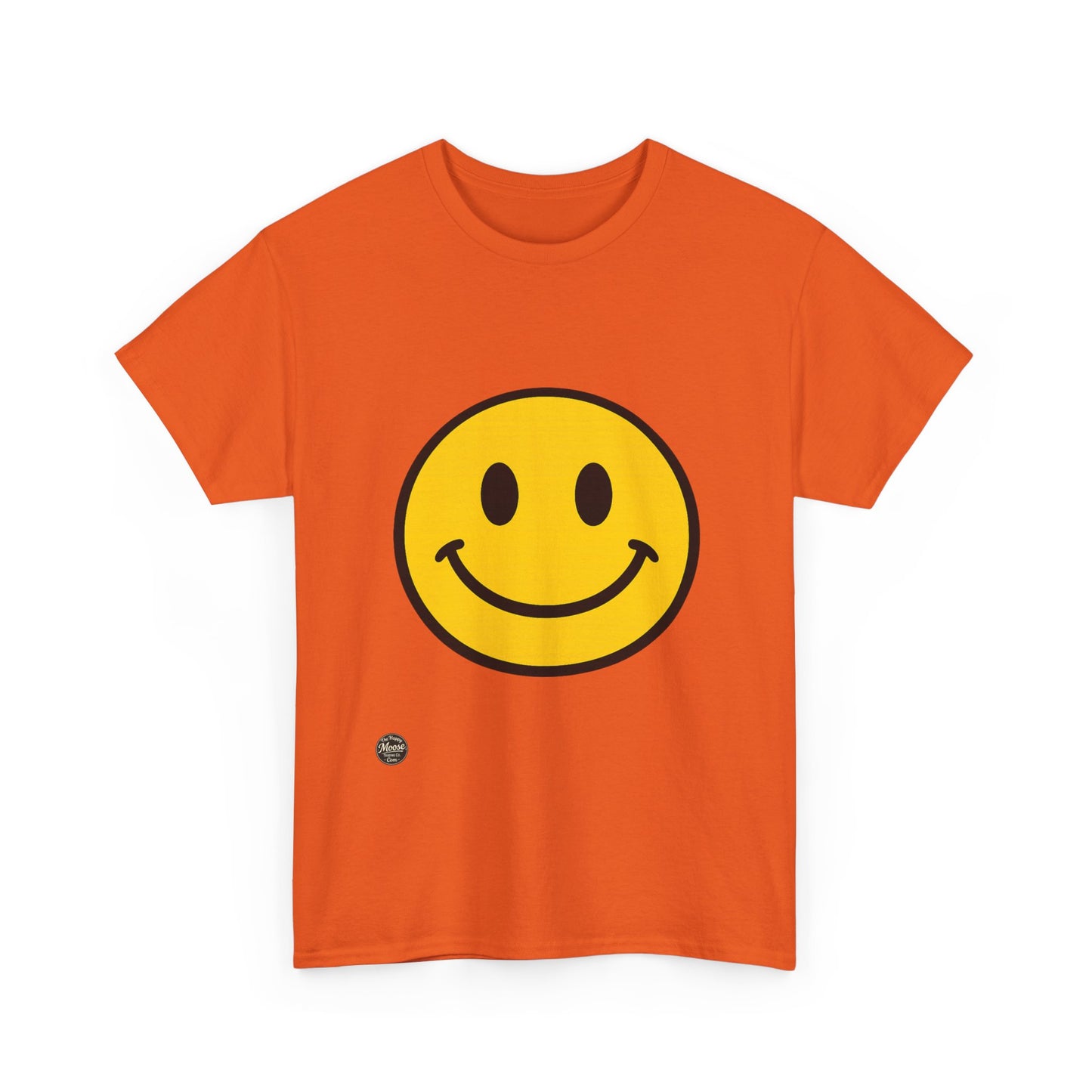 Smiley Face Graphic Tee — Retro Happy Emoji T-Shirt