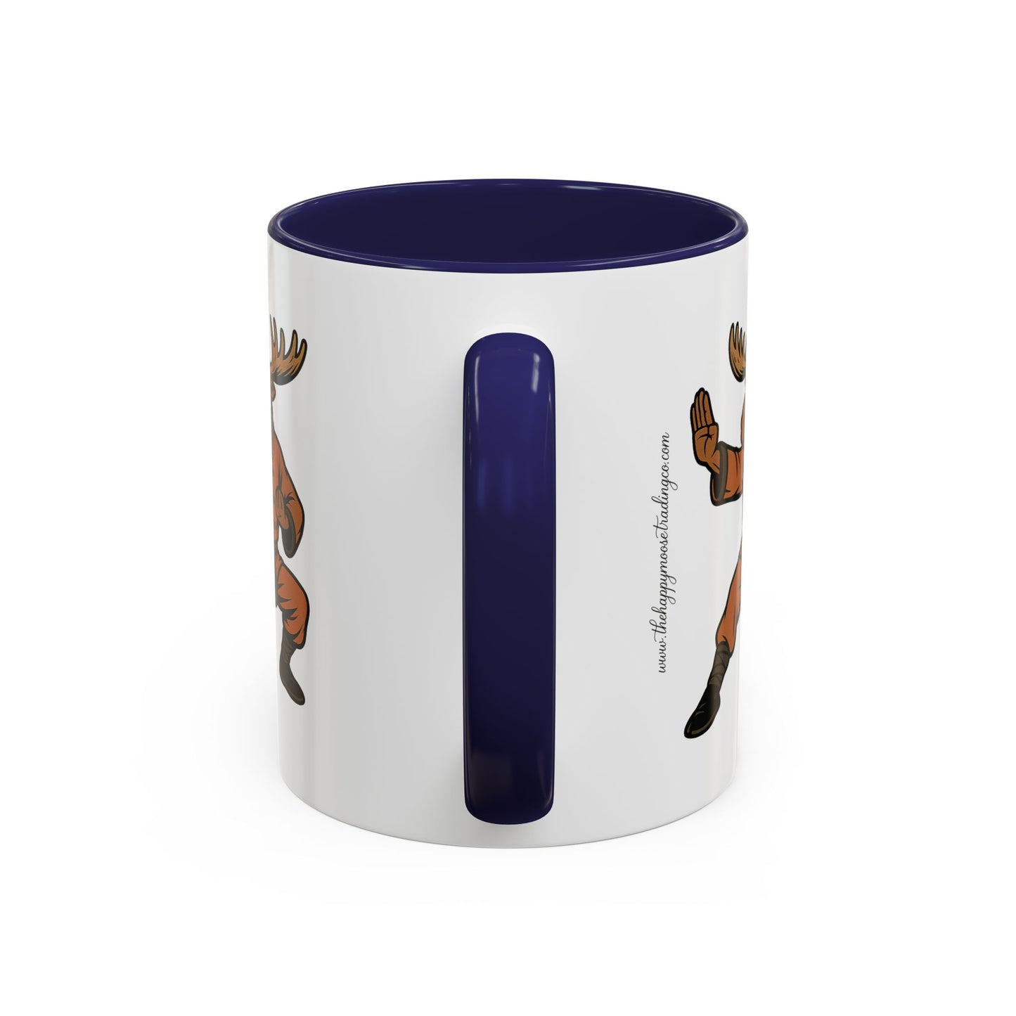 Moose Lee Martial Arts Accent Coffee Mug — Funny Moose Kung Fu 11/15oz