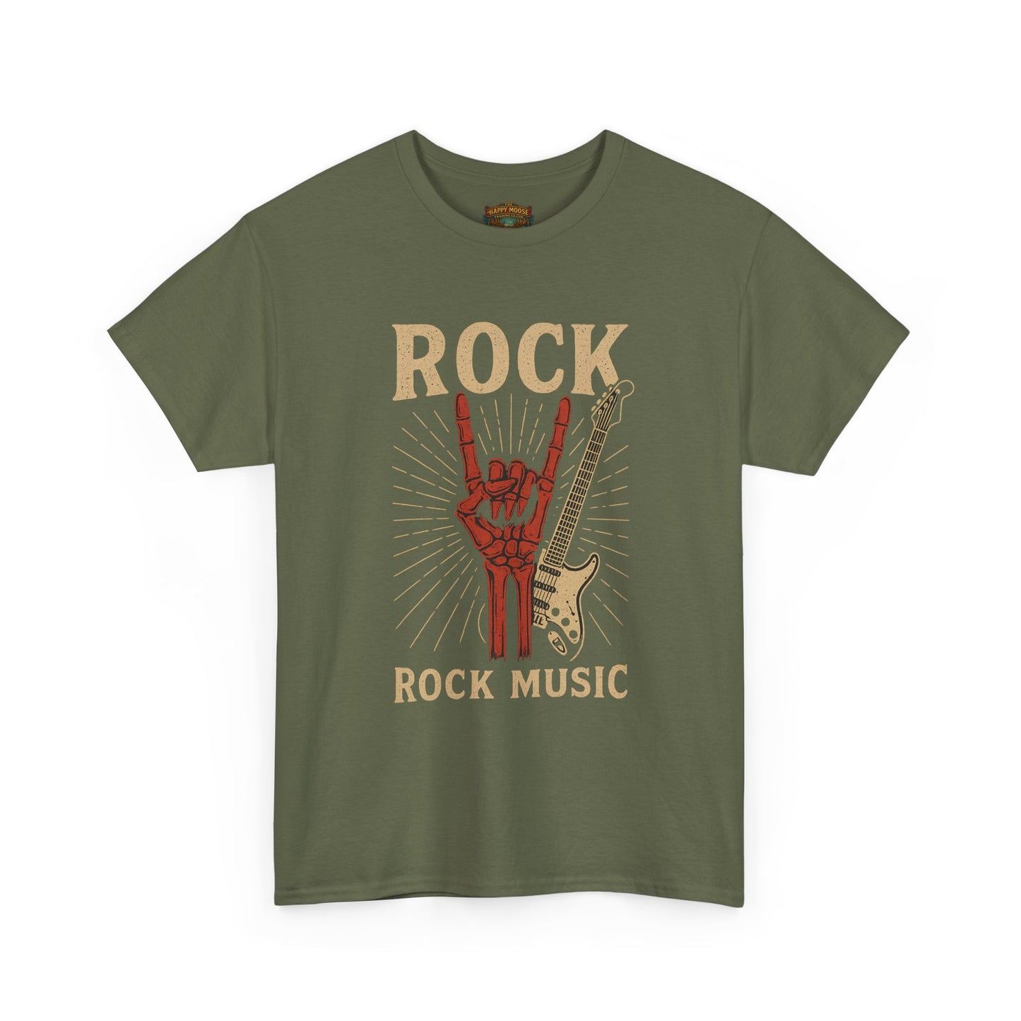 ROCK Graphic T-Shirt — Bold Minimalist Band Tee
