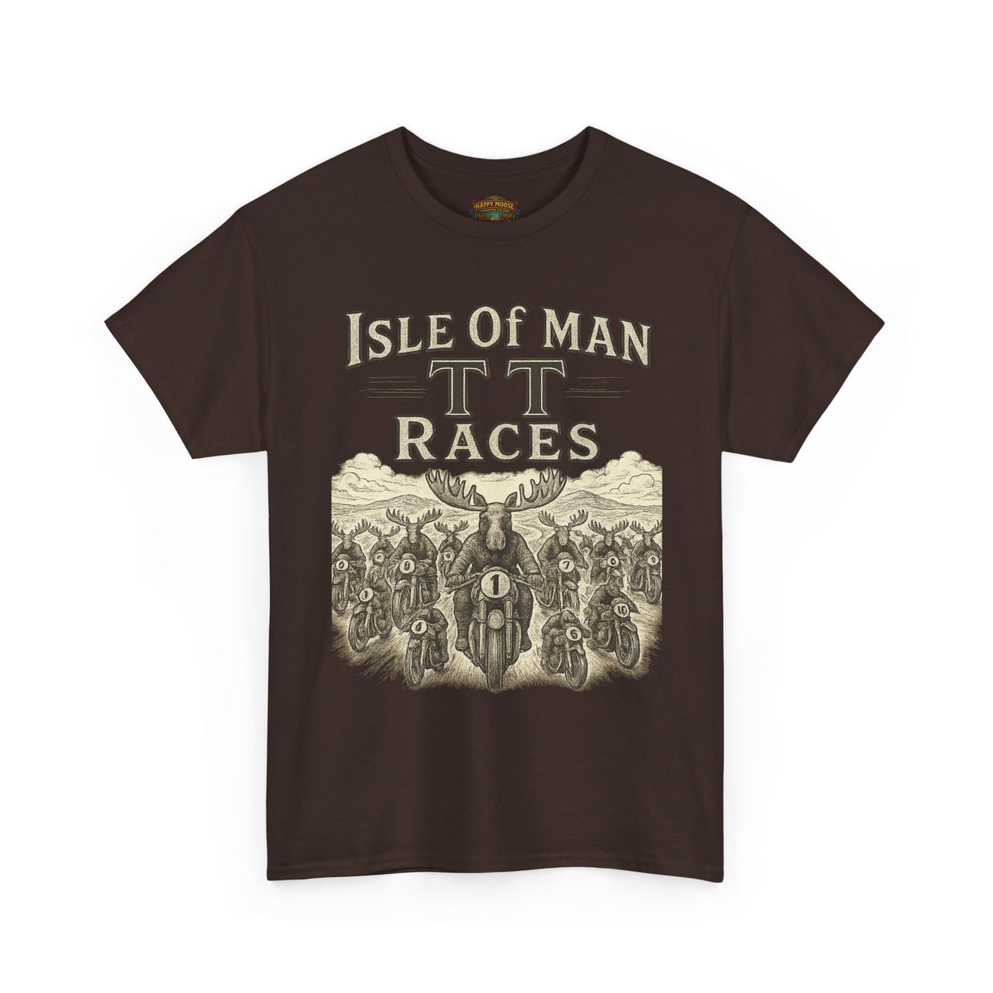 Isle of Man TT Races Vintage Motorcycle Tee