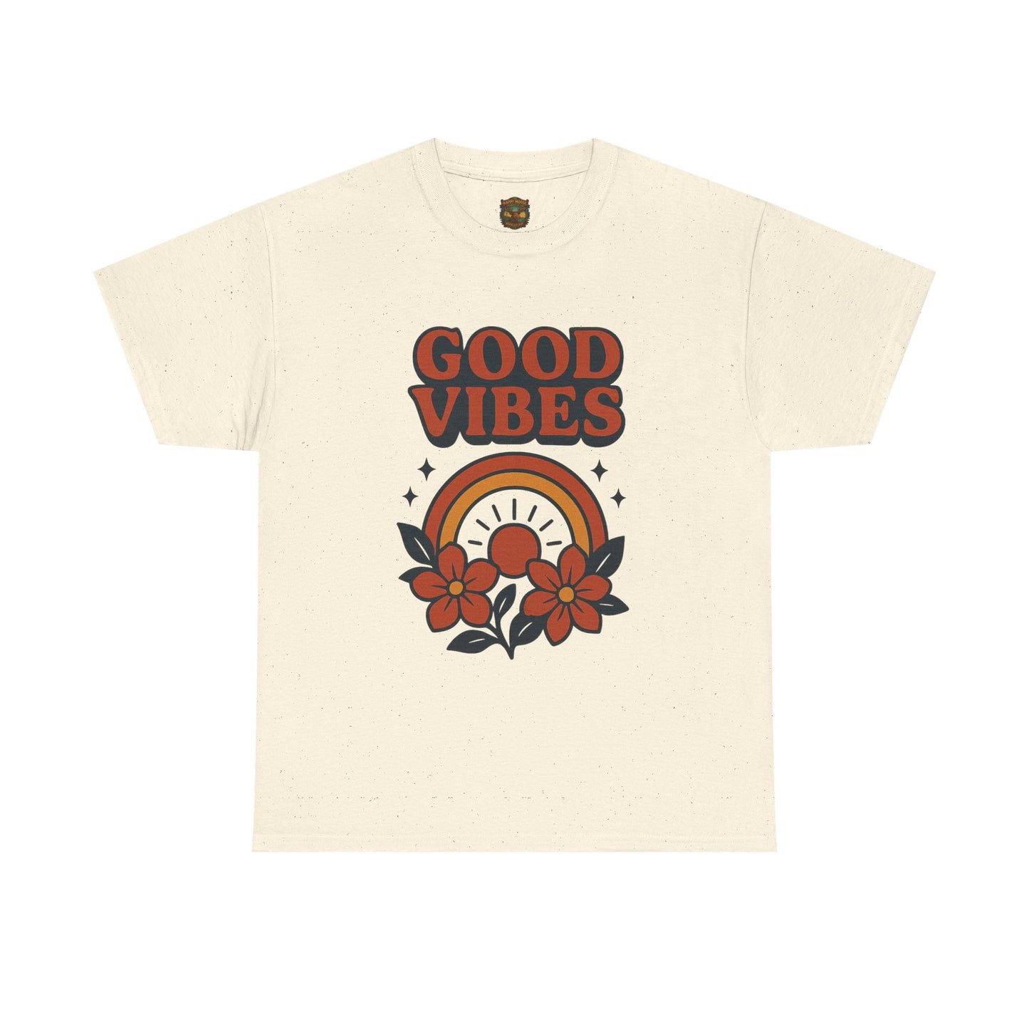 Good Vibes T-Shirt | Positive Typography Tee