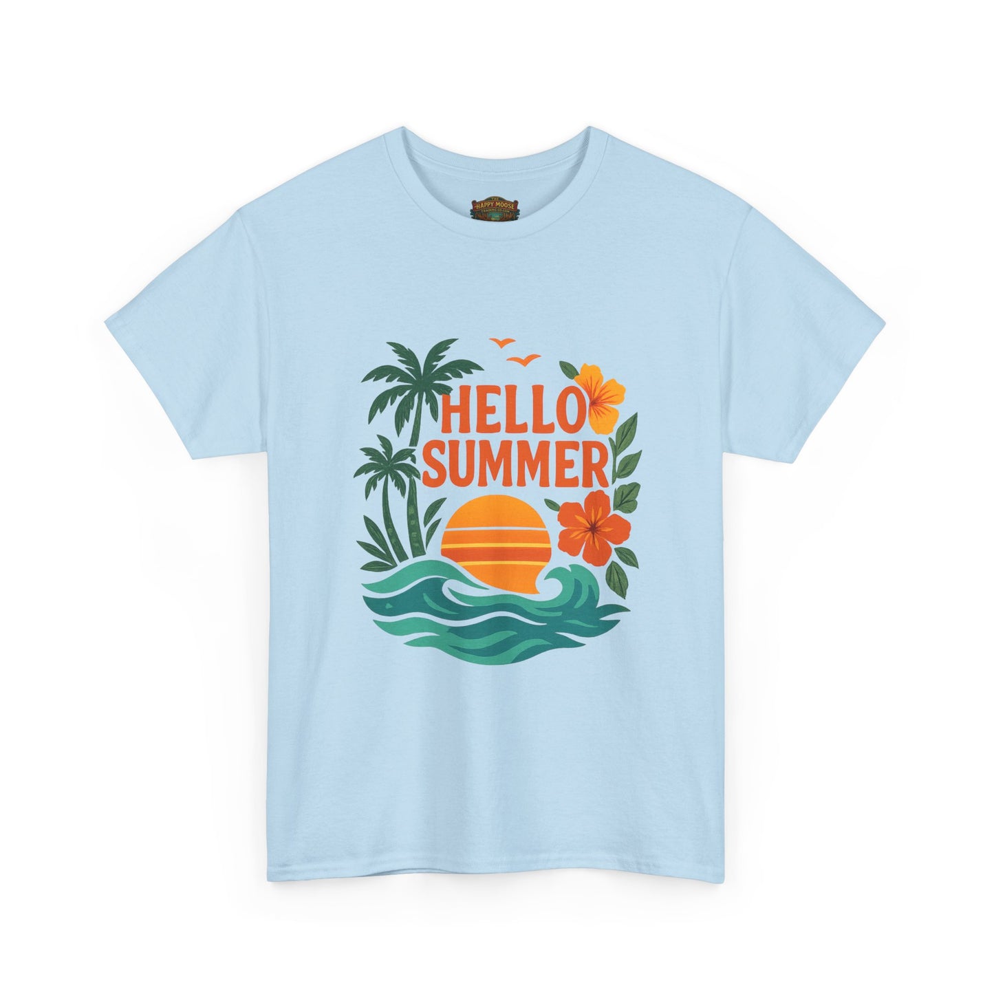 Hello Summer T-Shirt | Hello Summer Graphic Tee, Summer Slogan Shirt