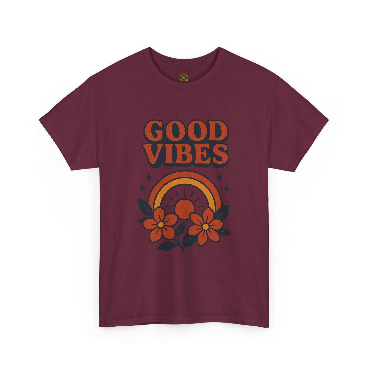 Good Vibes T-Shirt | Positive Typography Tee