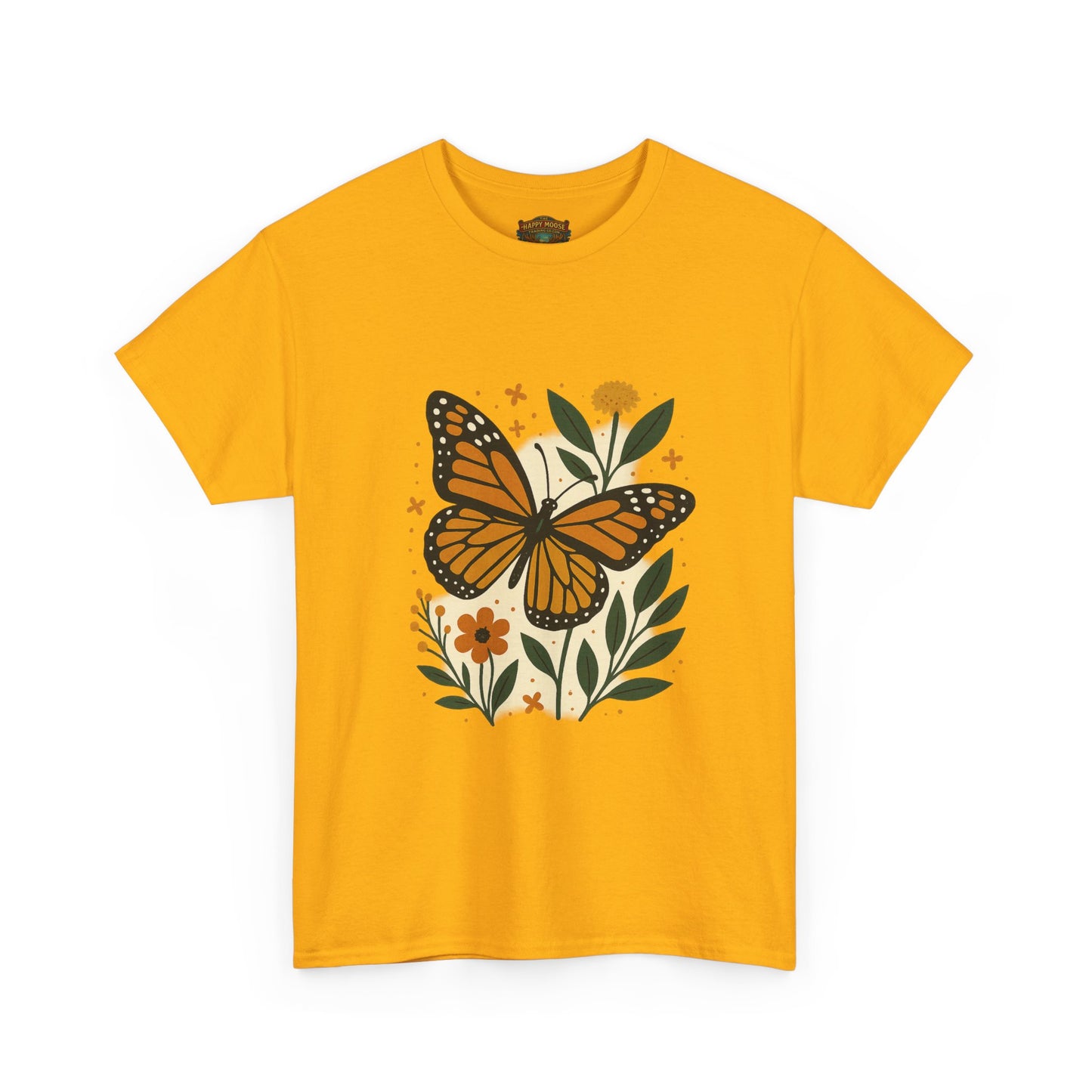 Butterfly T-Shirt — Delicate Monarch Tee for Nature Lovers