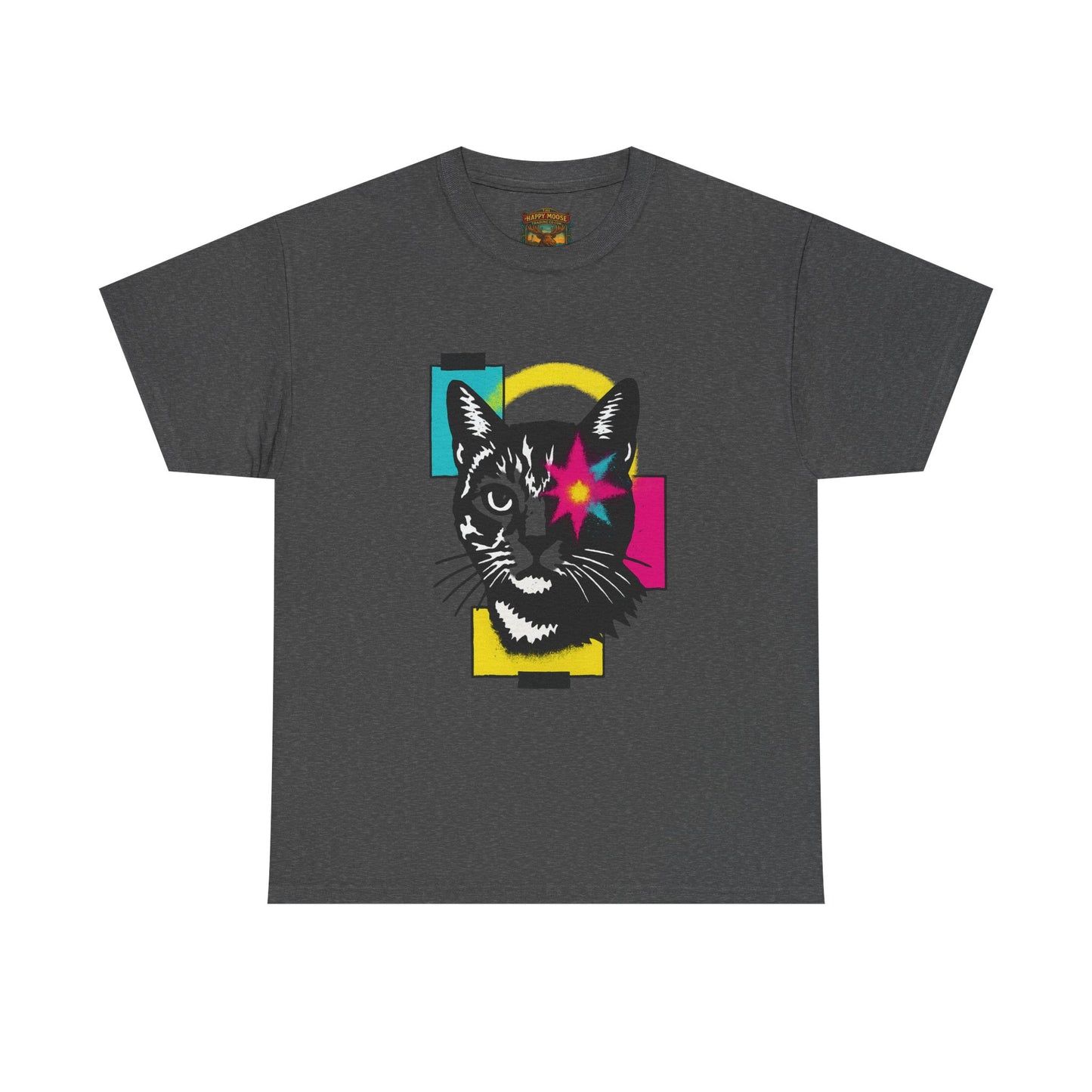 Cat Graphic T-Shirt — CAT Print