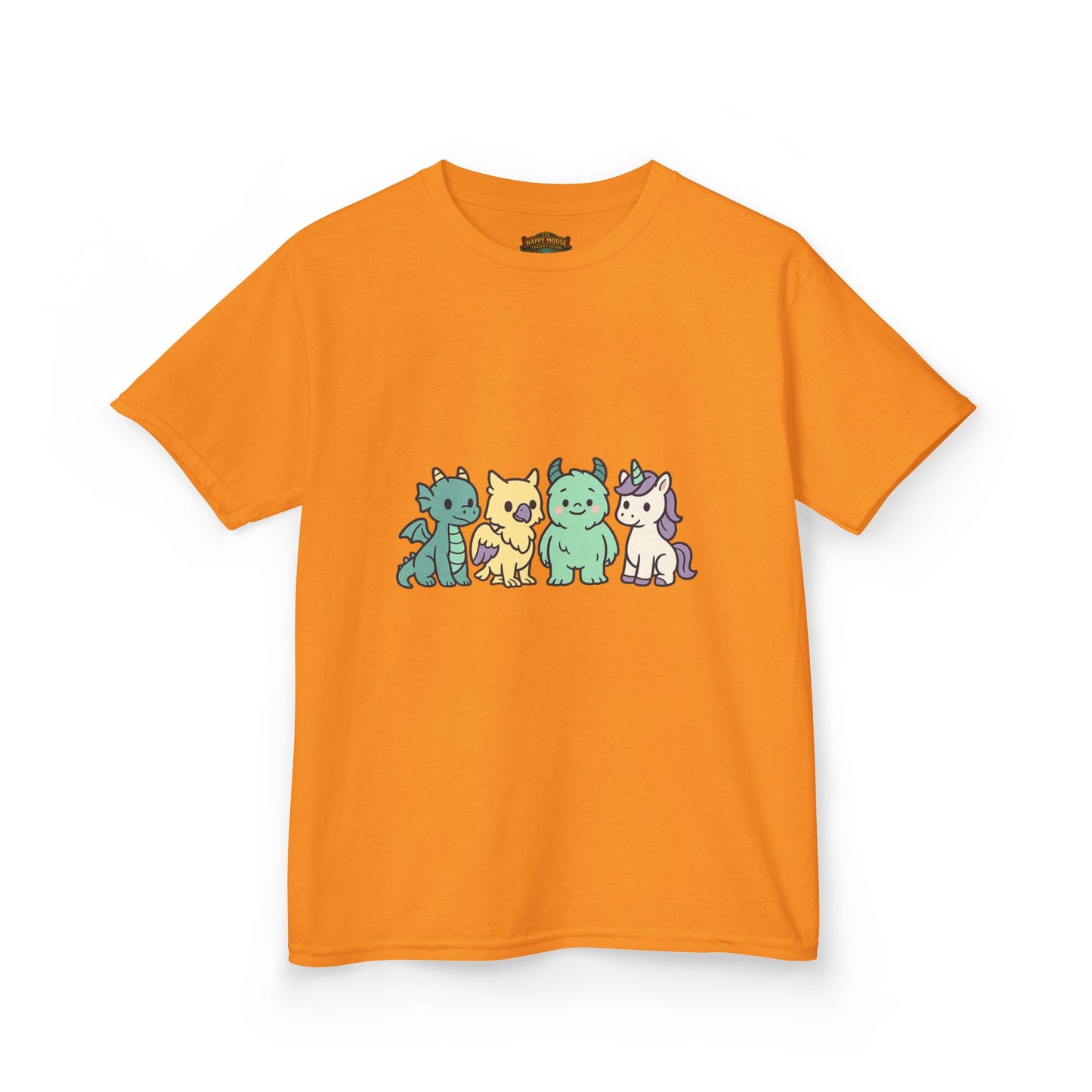 Kids Cat Crew T‑Shirt — Cute Pastel Kittens Graphic Tee for Children