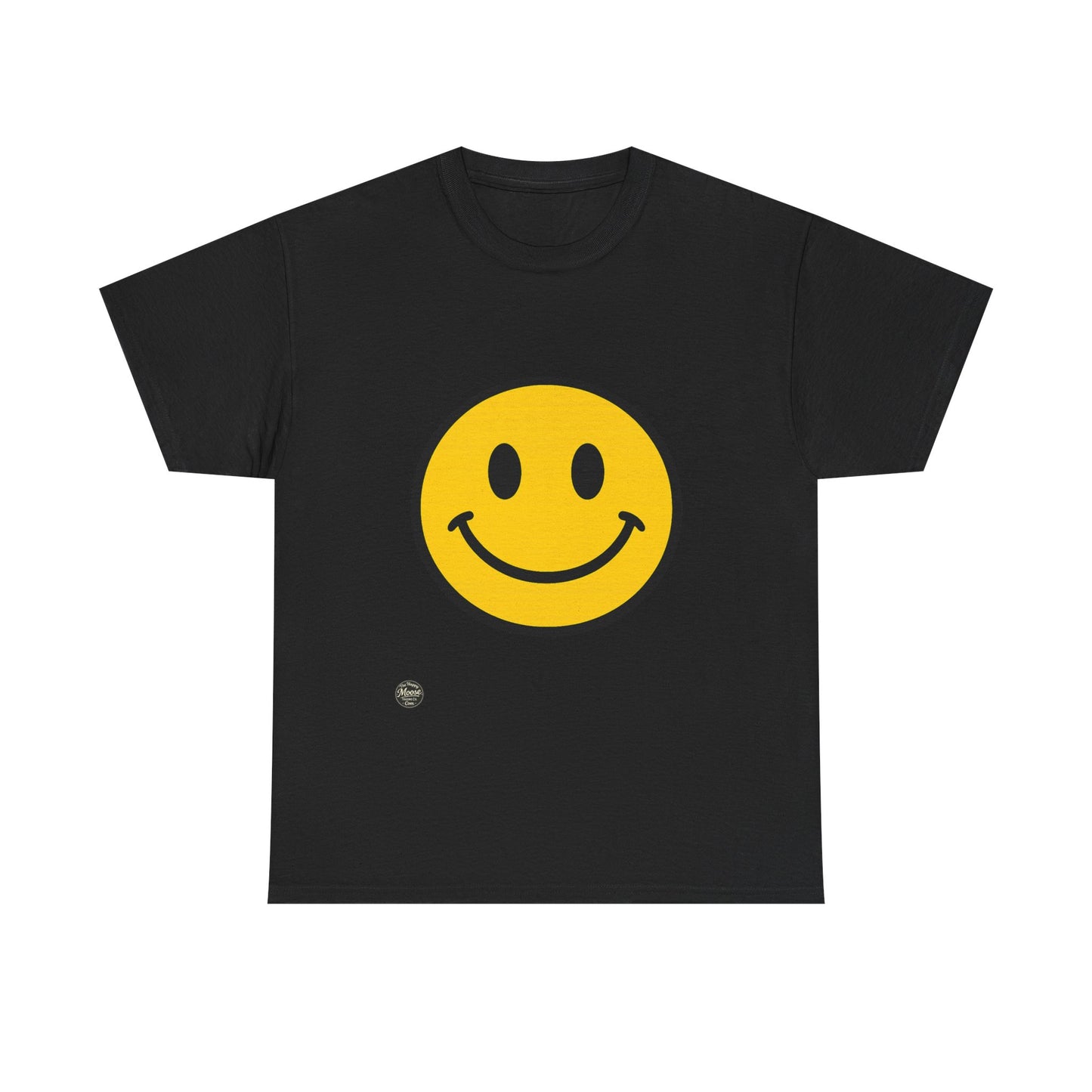 Smiley Face Graphic Tee — Retro Happy Emoji T-Shirt