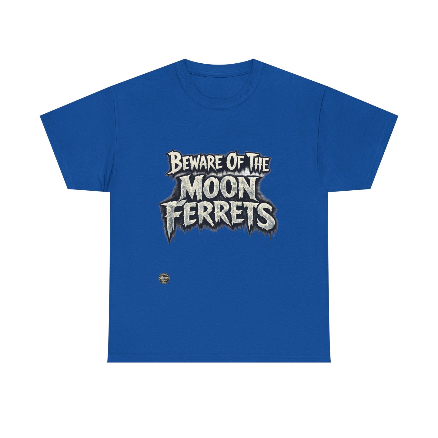 Beware of the Moon Ferrets T-Shirt — Cute Spooky Ferret Graphic Tee