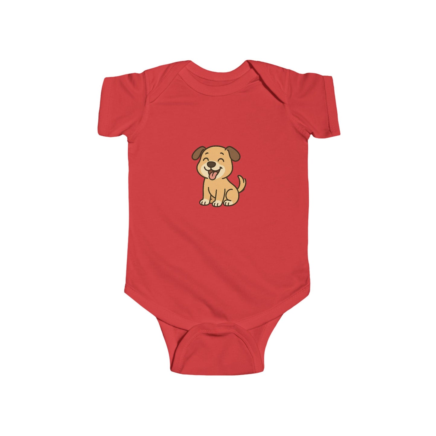Cute Puppy Infant Bodysuit – Adorable Cartoon Dog Baby Onesie