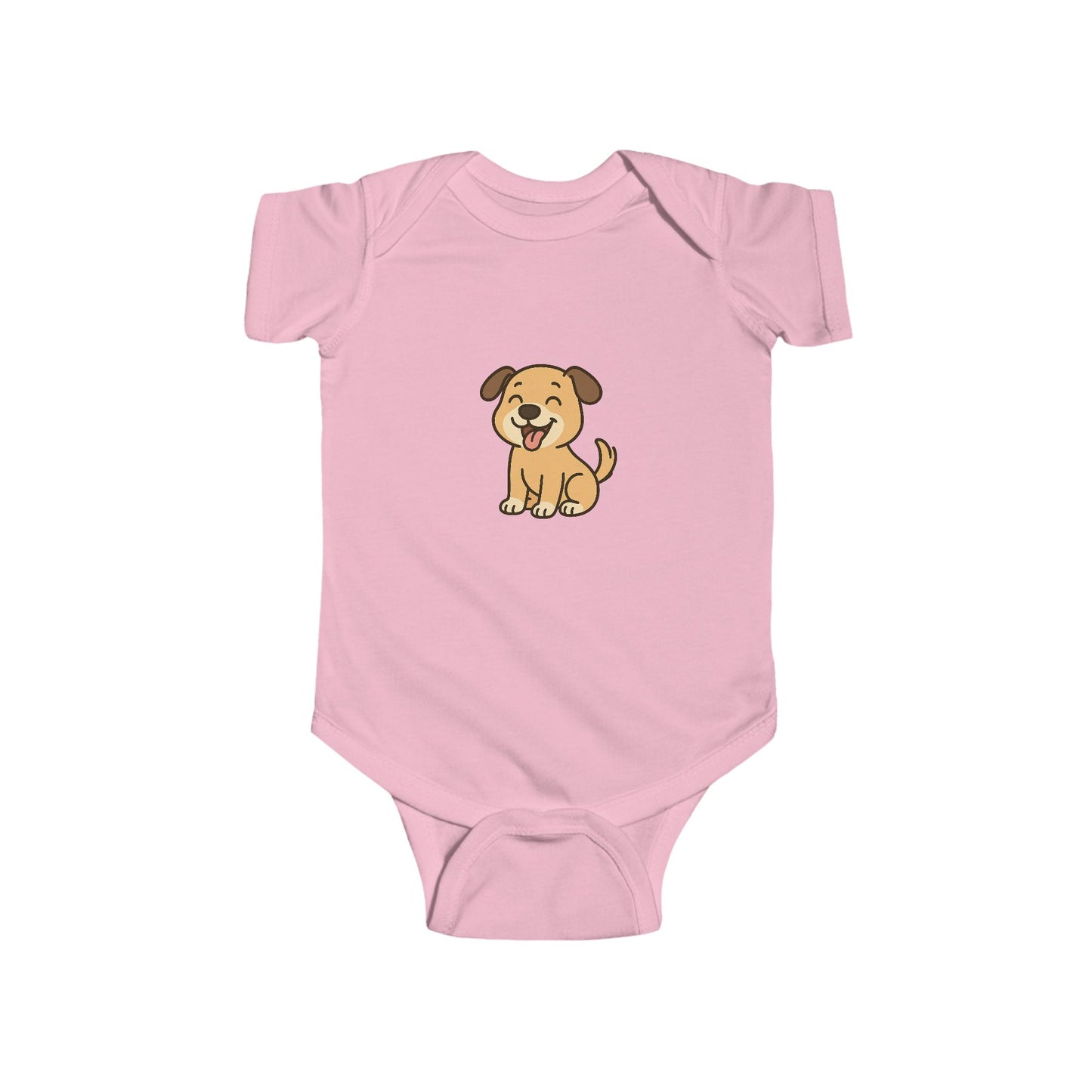Cute Puppy Infant Bodysuit – Adorable Cartoon Dog Baby Onesie