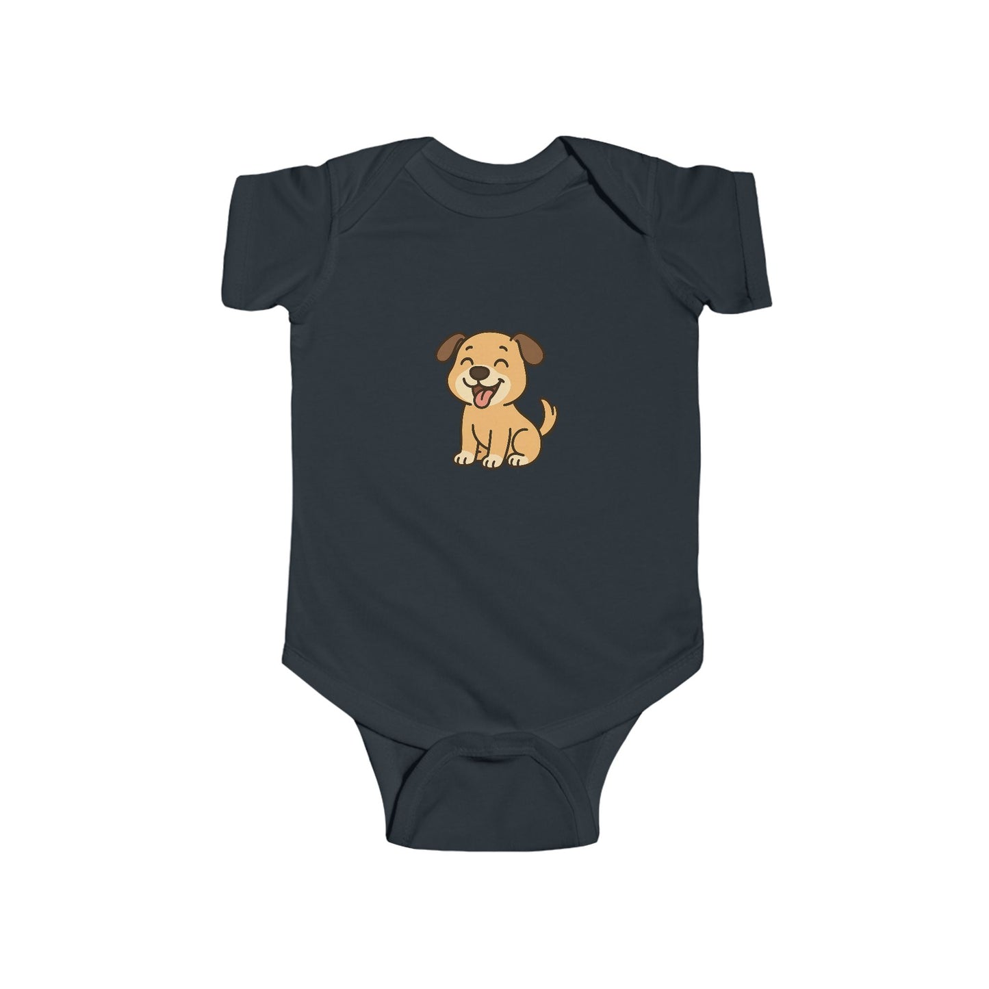 Cute Puppy Infant Bodysuit – Adorable Cartoon Dog Baby Onesie