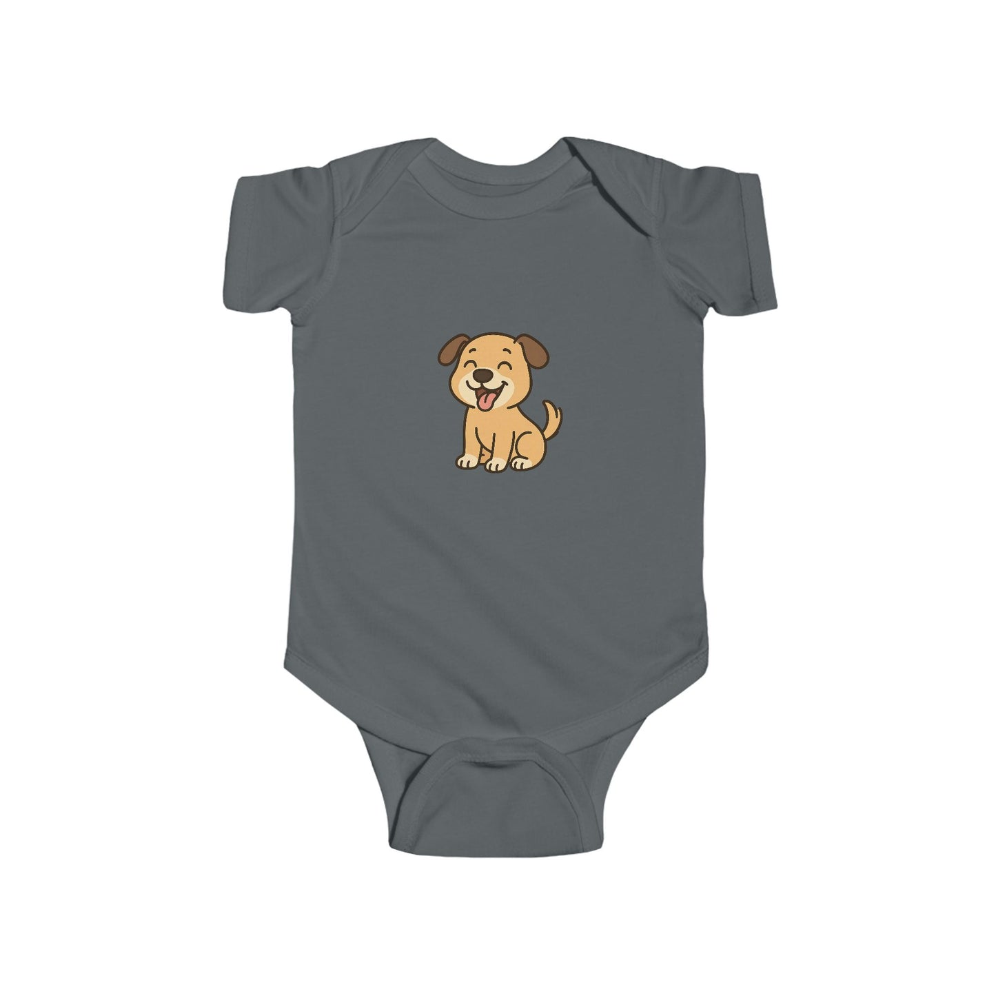 Cute Puppy Infant Bodysuit – Adorable Cartoon Dog Baby Onesie