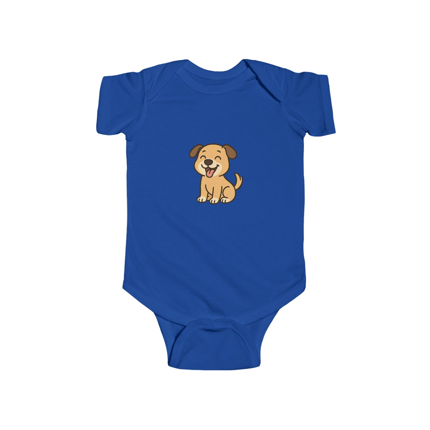 Cute Puppy Infant Bodysuit – Adorable Cartoon Dog Baby Onesie