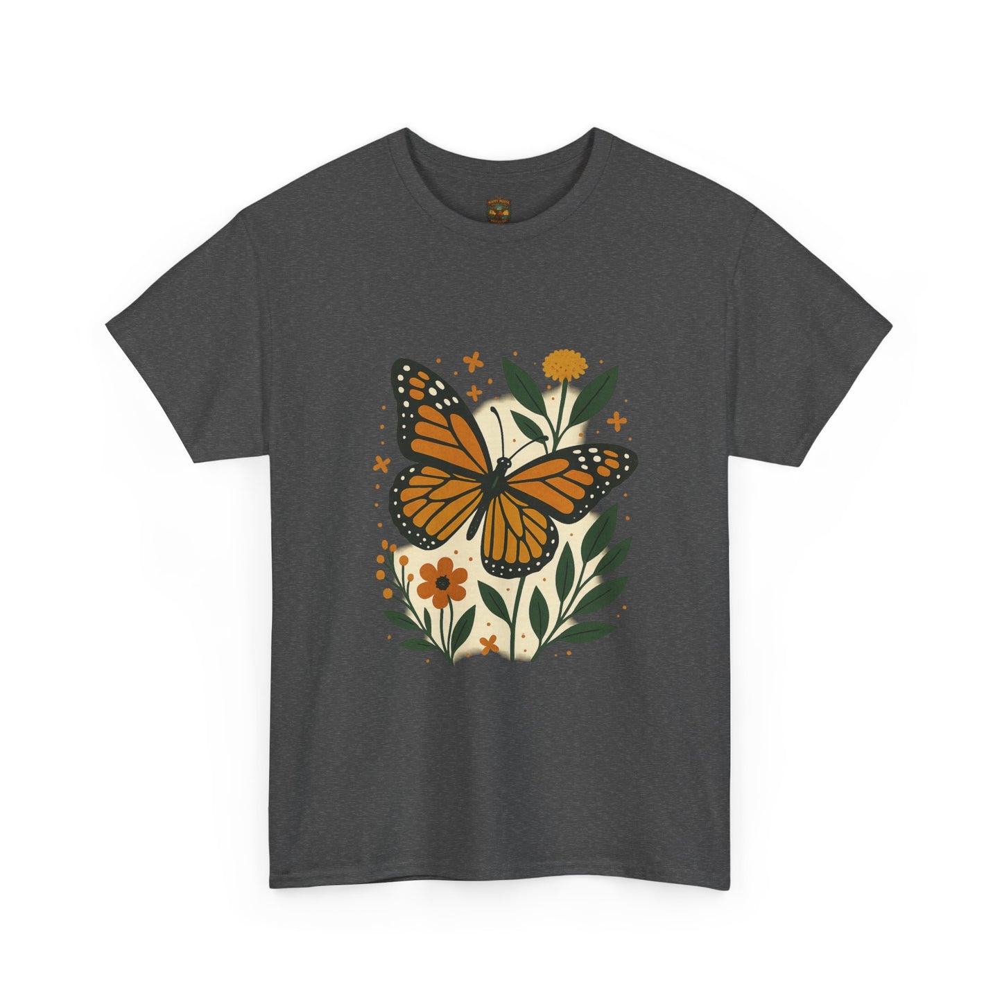 Butterfly T-Shirt — Delicate Monarch Tee for Nature Lovers
