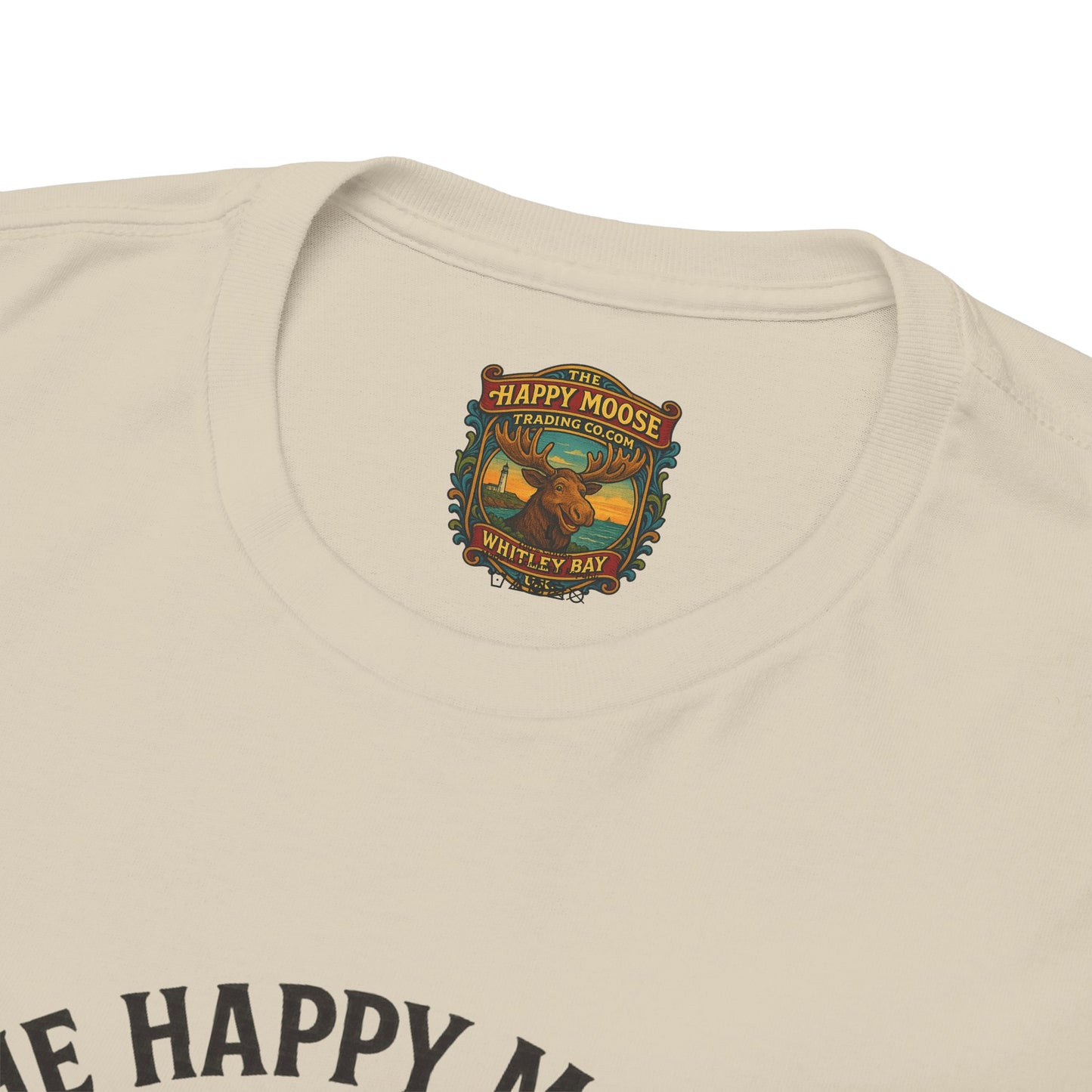 Happy Moose Motorcycle Club Route 66 T-Shirt | Moose Biker Tee