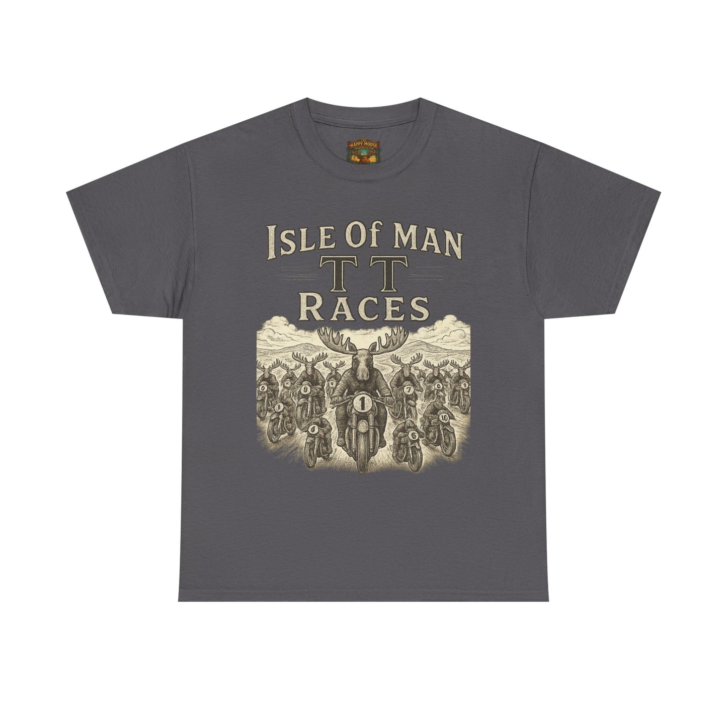 Isle of Man TT Races Vintage Motorcycle Tee
