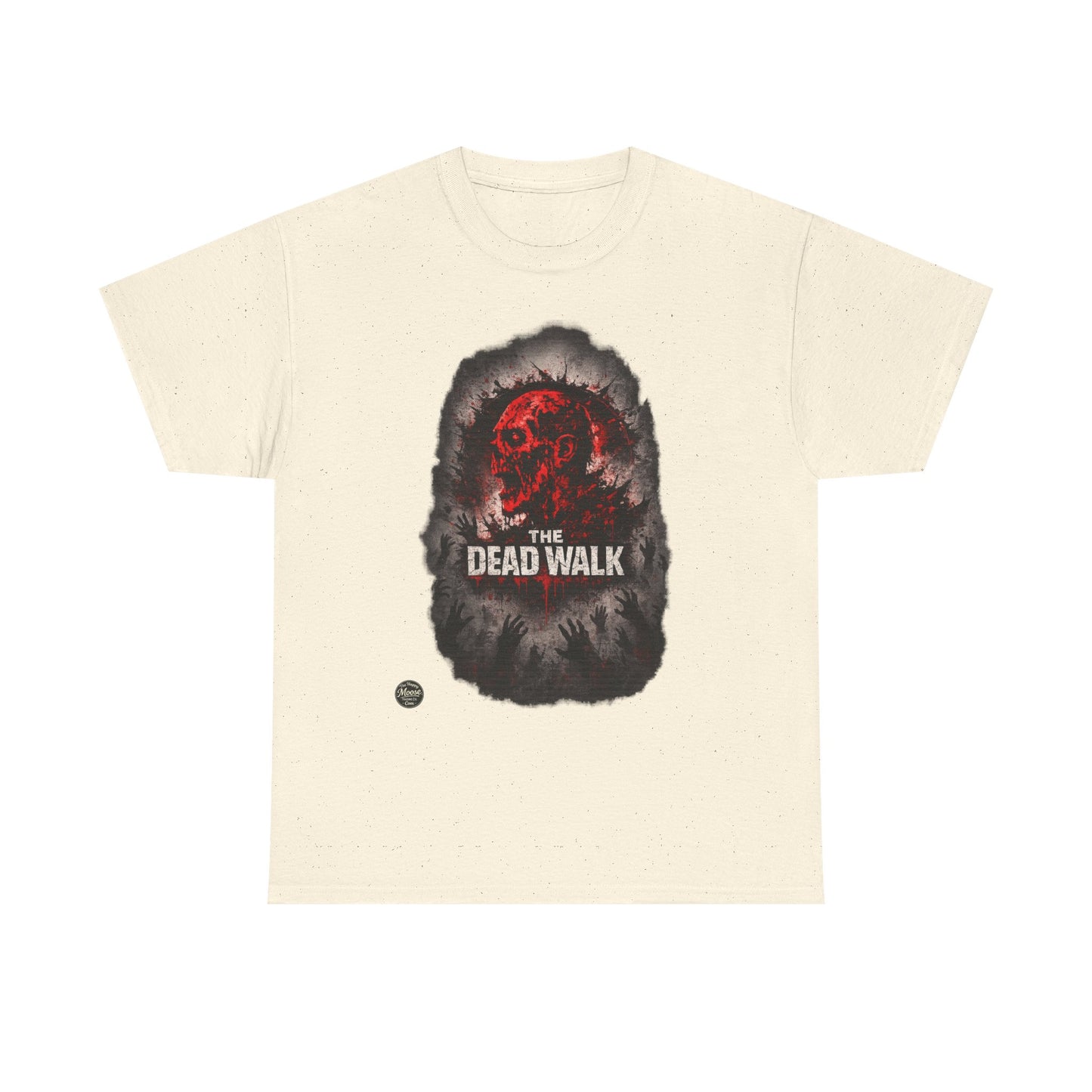 Zombie Graphic Tee — "The Dead Walk" Horror T-Shirt EZ003