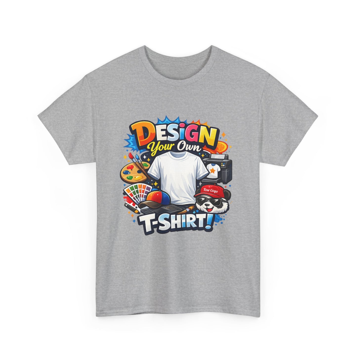 Custom 'Design Your Own' T-Shirt — Personalized Graphic Tee (Front Print)
