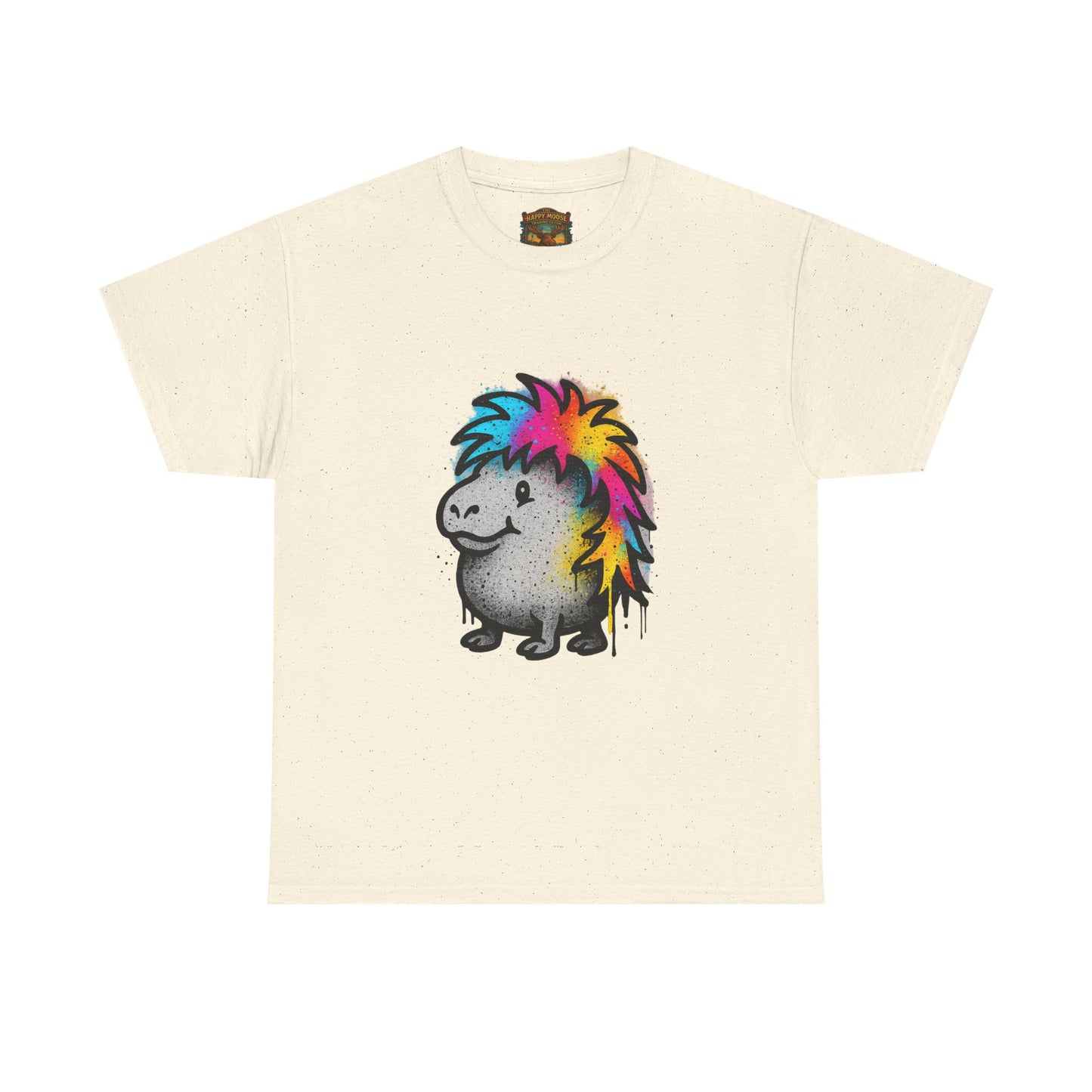 Rainbow Mohawk Quokka T-Shirt — Cute Colorful Quokka Tee