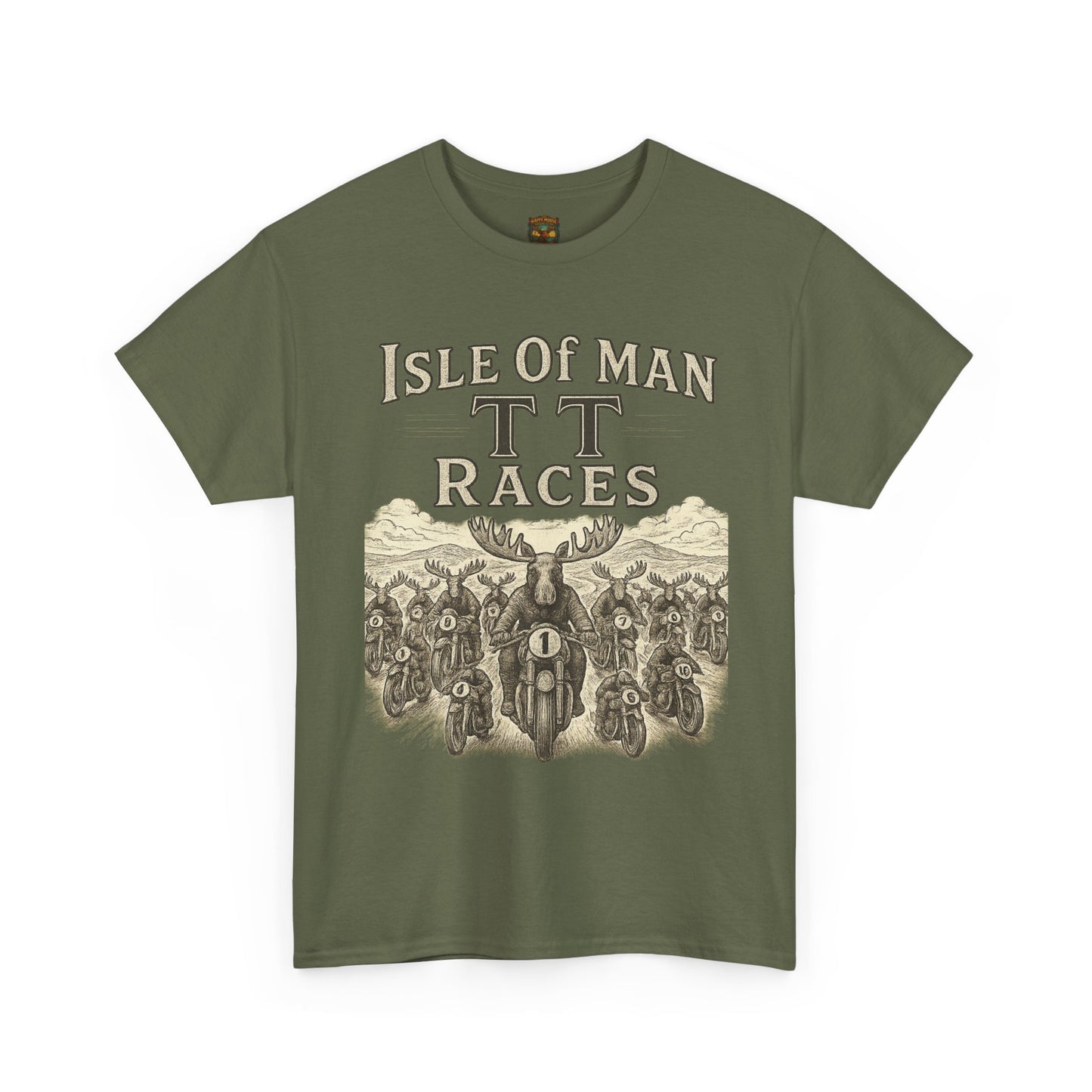 Isle of Man TT Races Vintage Motorcycle Tee