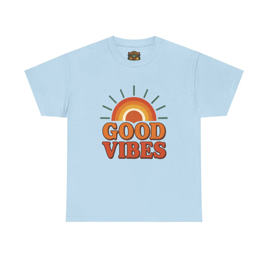 Good Vibes T-Shirt | Positive Typography Tee