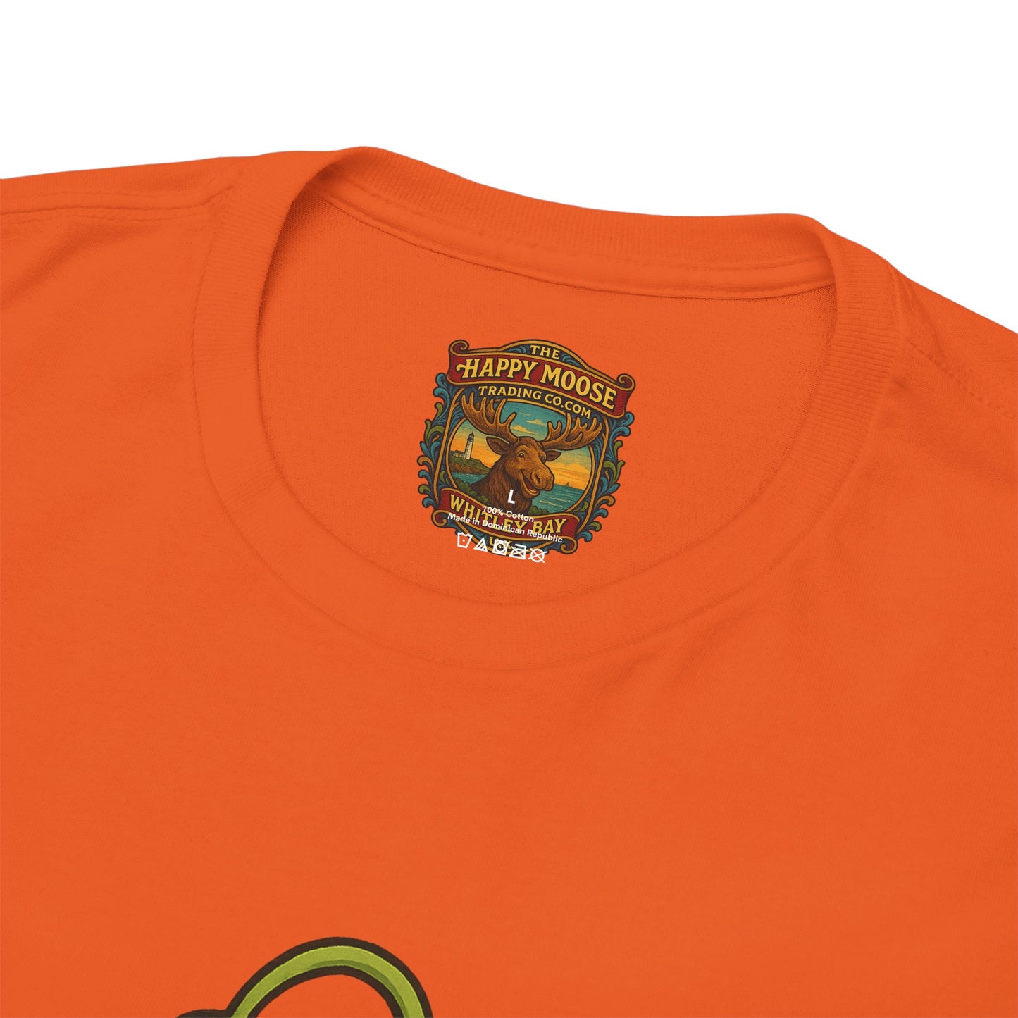 Green Alien Cartoon Tee | Funny Space Monster Illustration