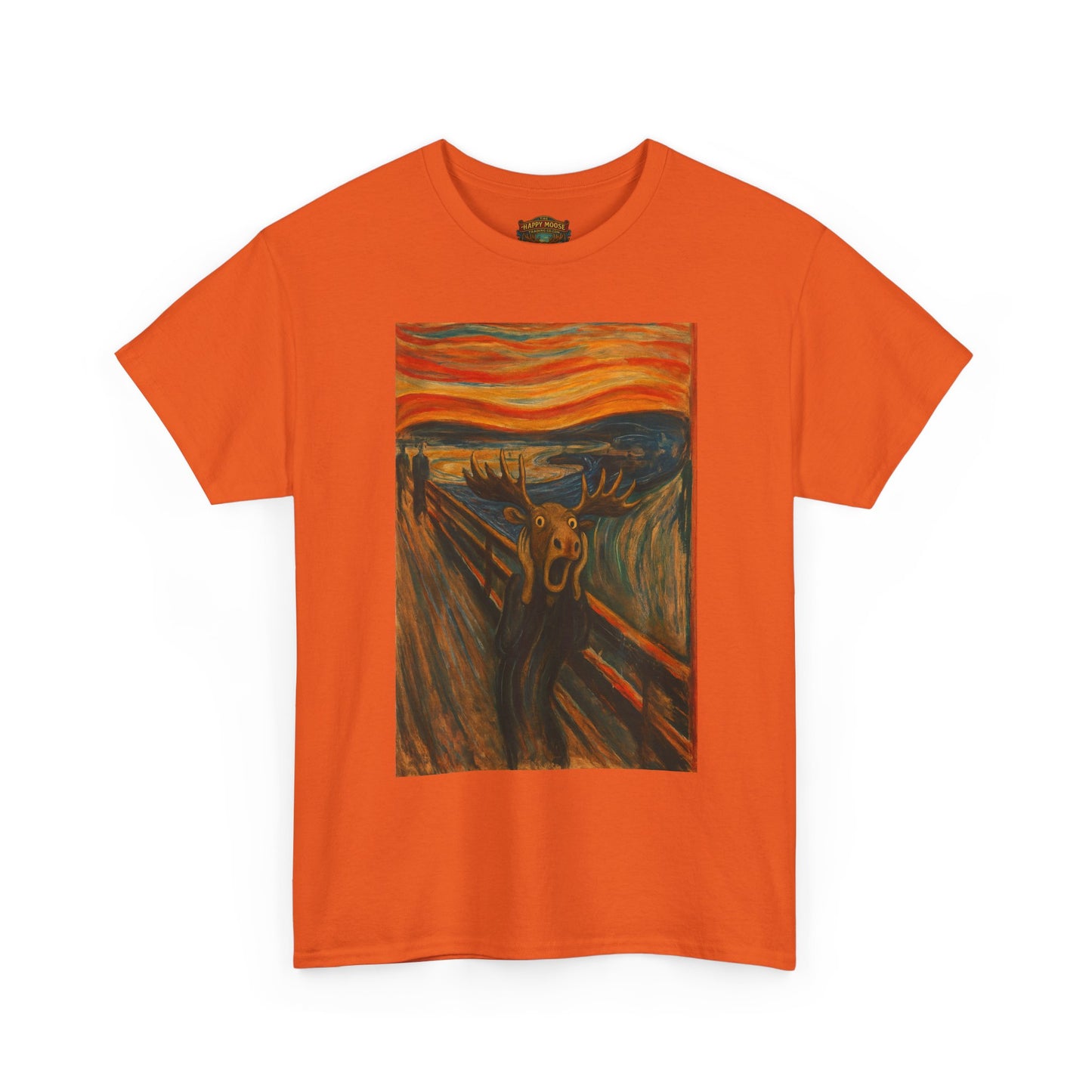 The Scream Art Print T‑Shirt — Vintage Expressionist Graphic Tee