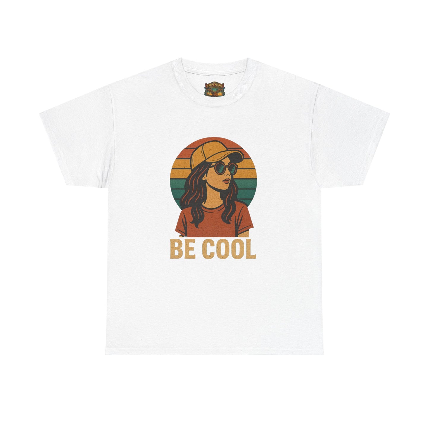 Be Cool T-Shirt | Retro Text Graphic Tee
