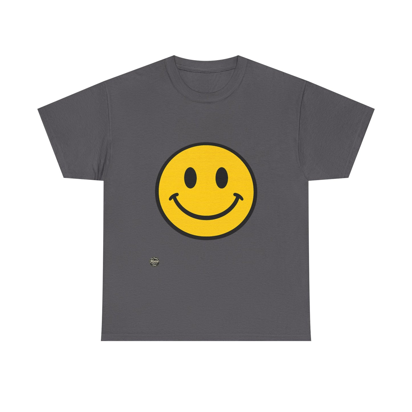 Smiley Face Graphic Tee — Retro Happy Emoji T-Shirt
