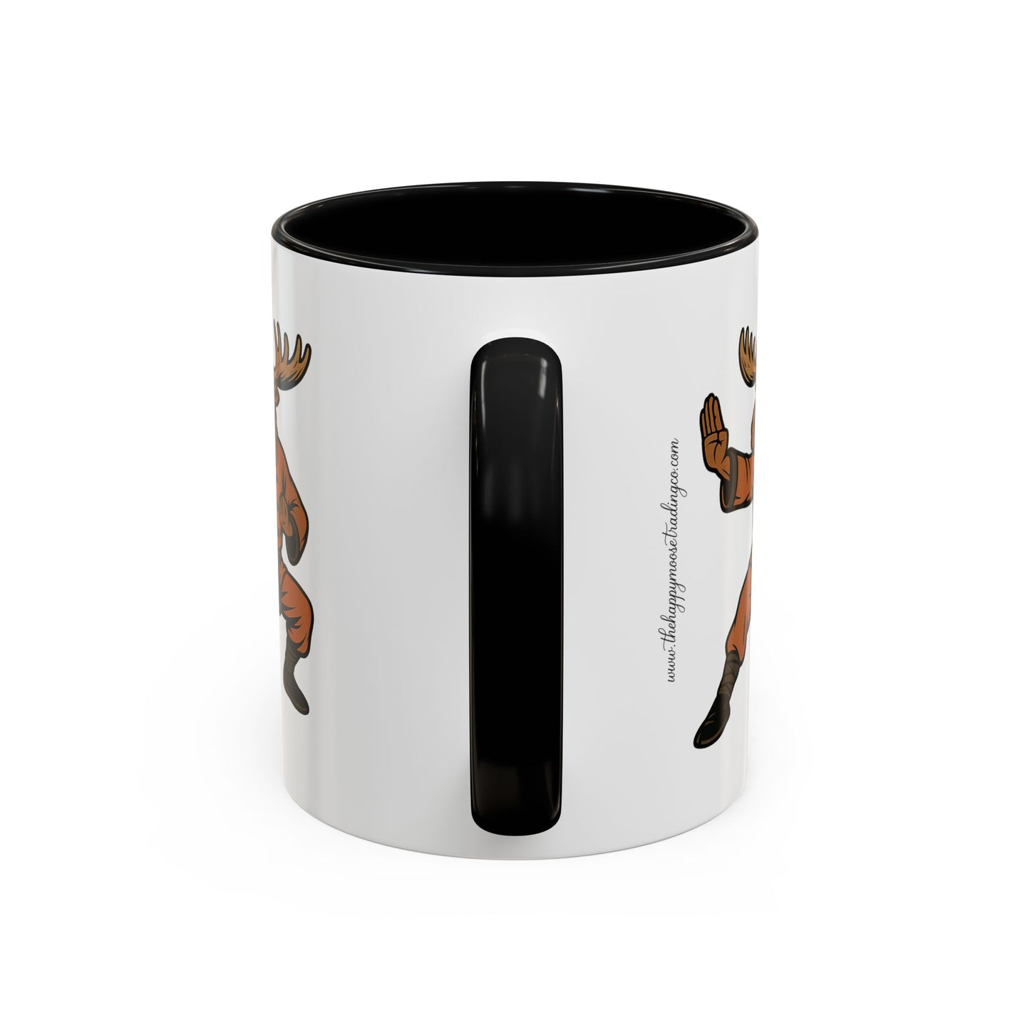 Moose Lee Martial Arts Accent Coffee Mug — Funny Moose Kung Fu 11/15oz