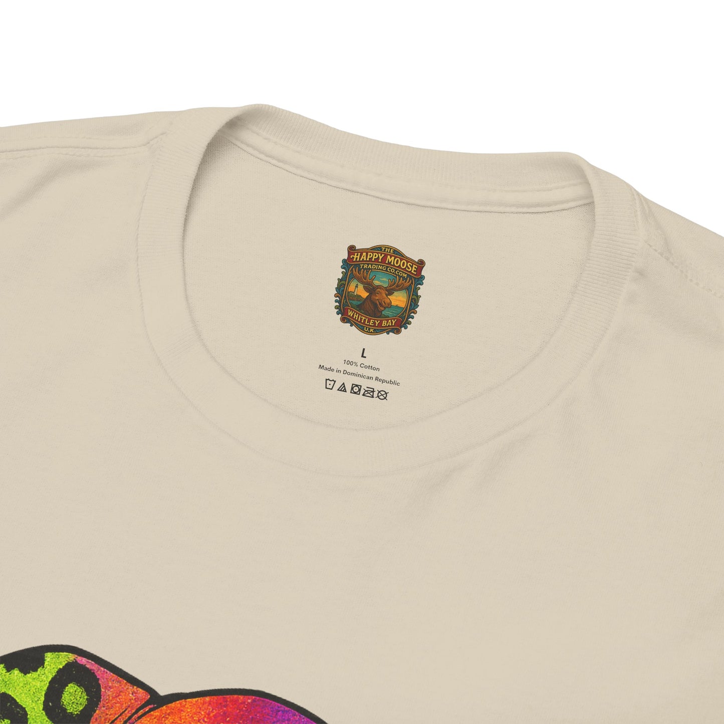 Colorful Leopard Print Elephant T-Shirt